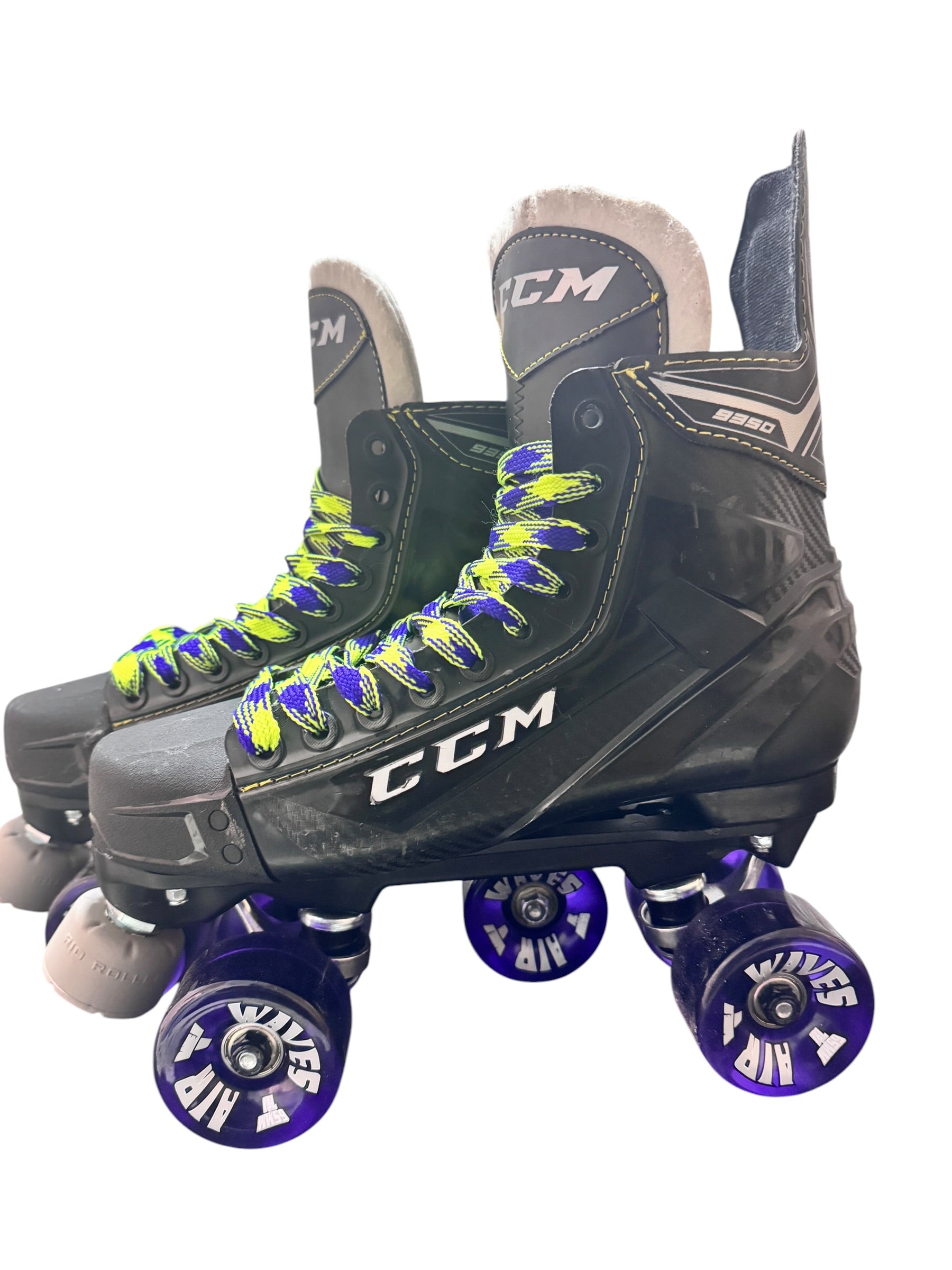 Renewed UK9.5 Bauer CCM quad Rollerskates full build