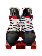 Renewed UK9.5 Bauer NSX quad Roller-skates full build