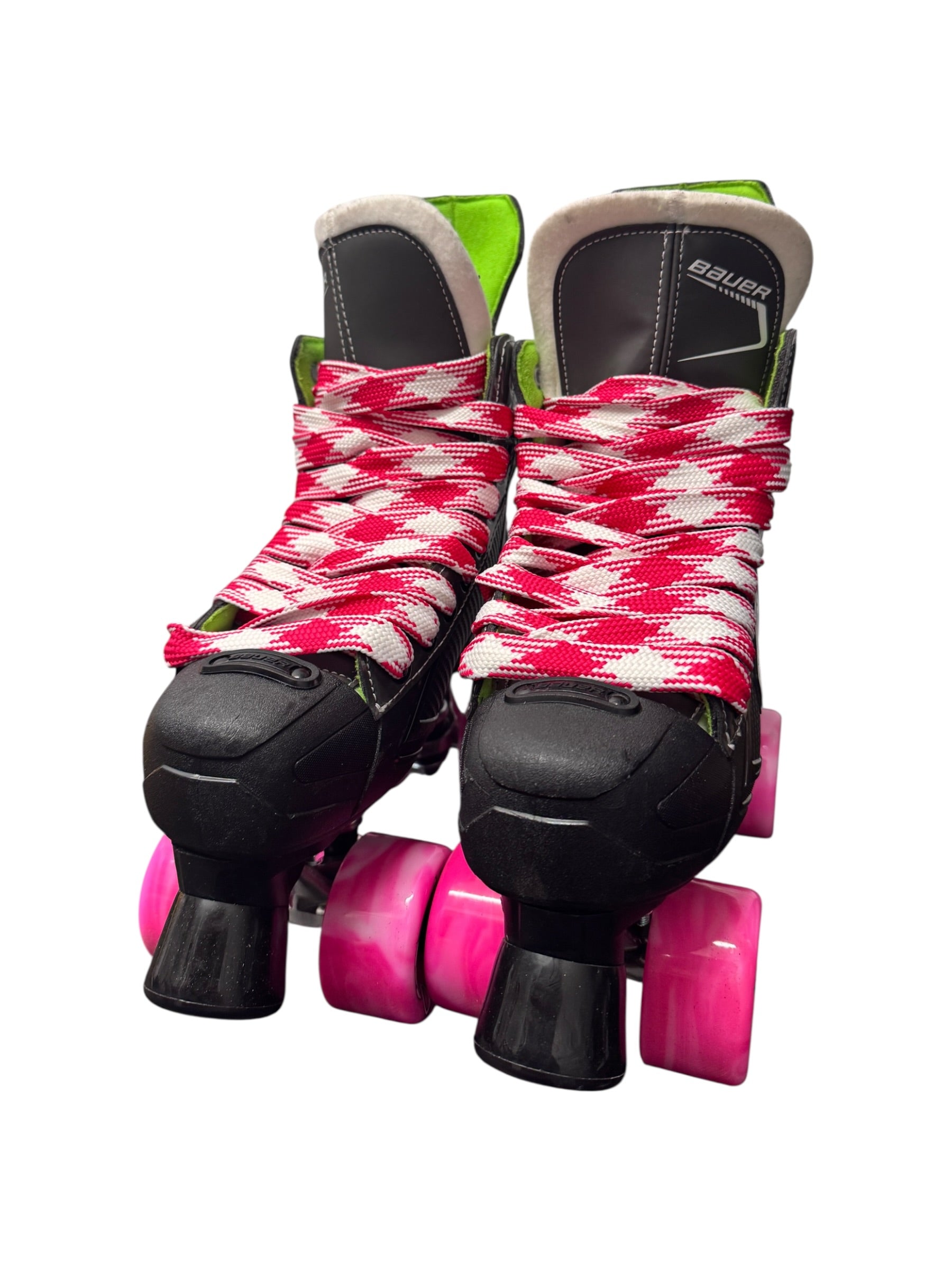 Renewed UK6 Bauer XLS quad Rollerskates full build