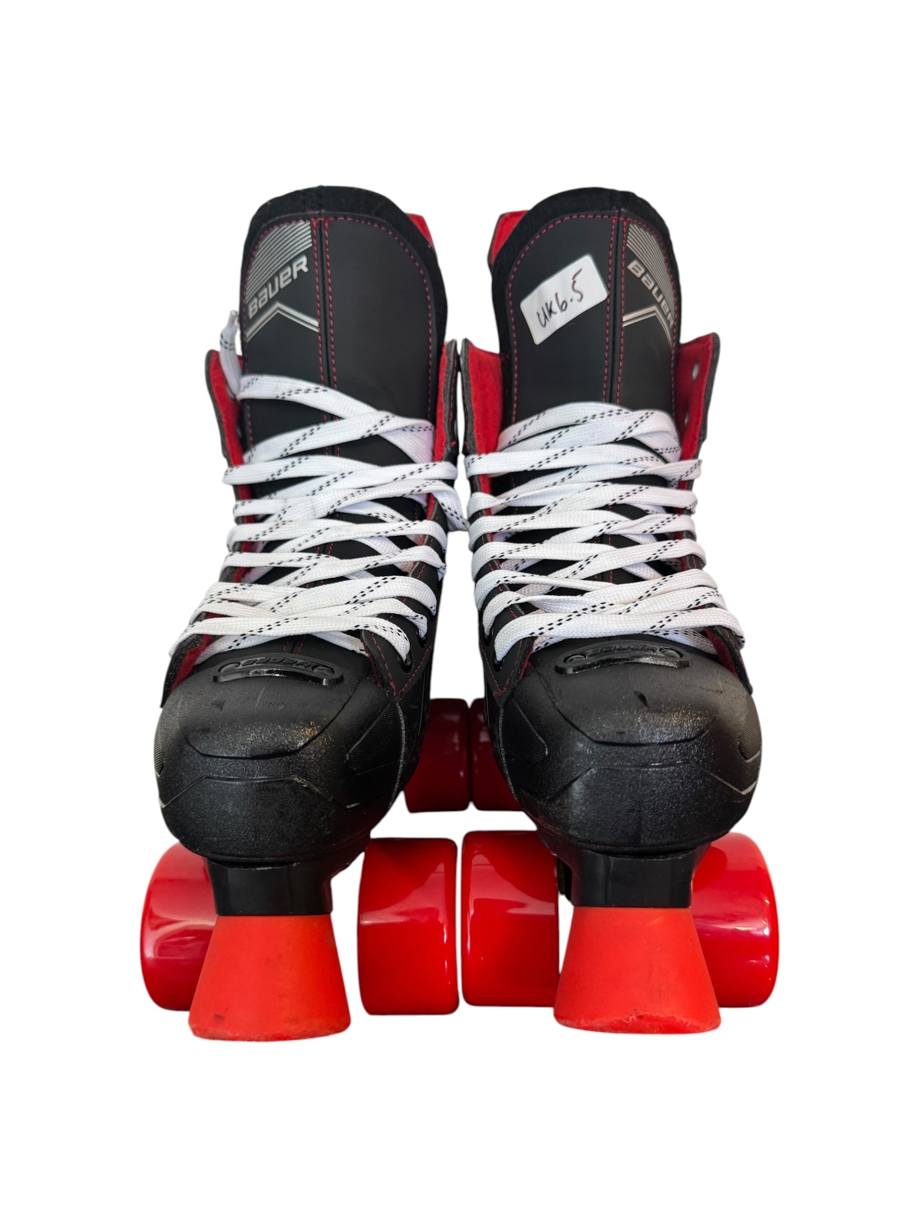 Renewed UK6.5 Bauer NS quad Rollerskates fullbuild
