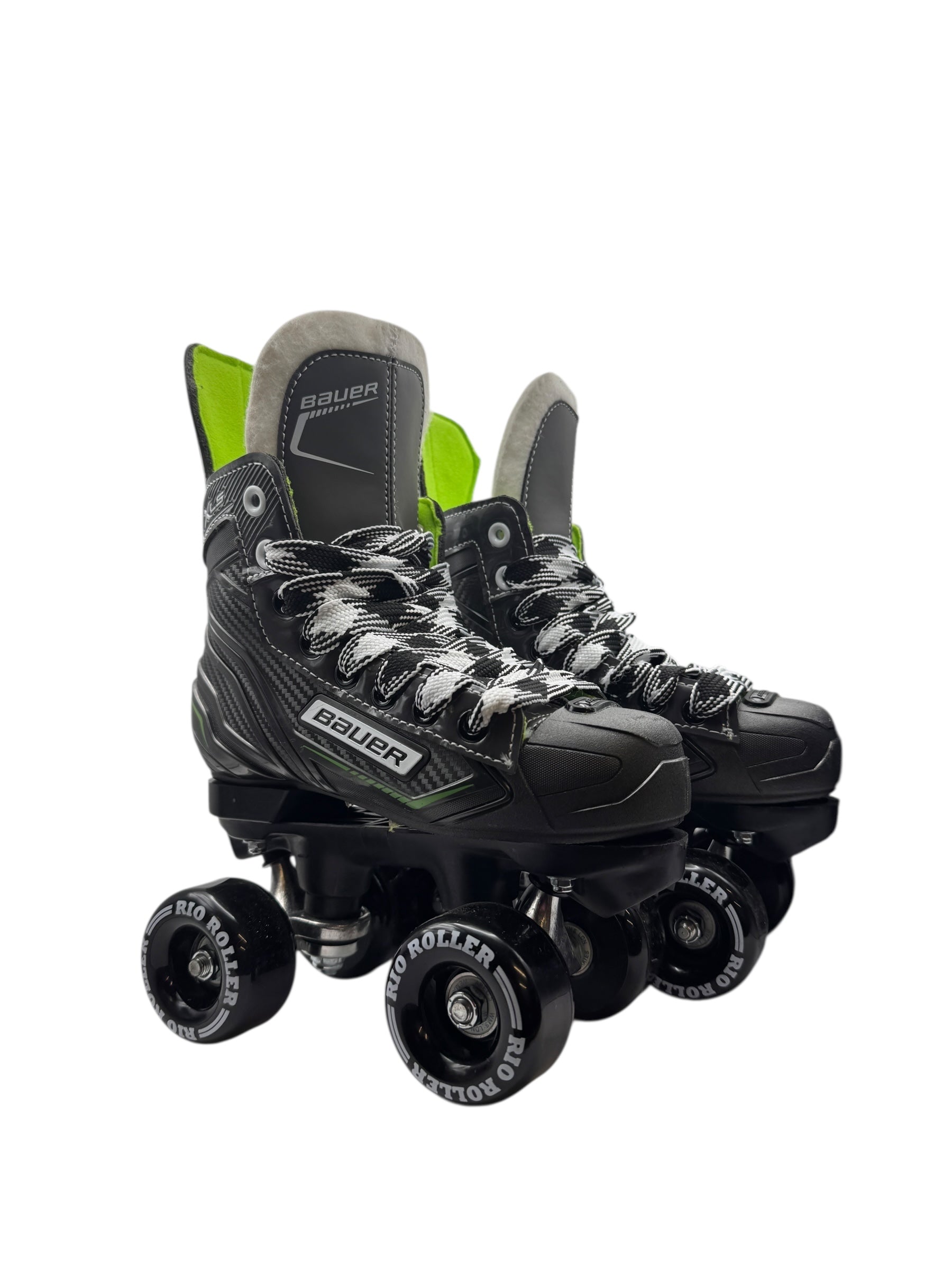 UK1 Bauer XLS quad Rollerskates full build
