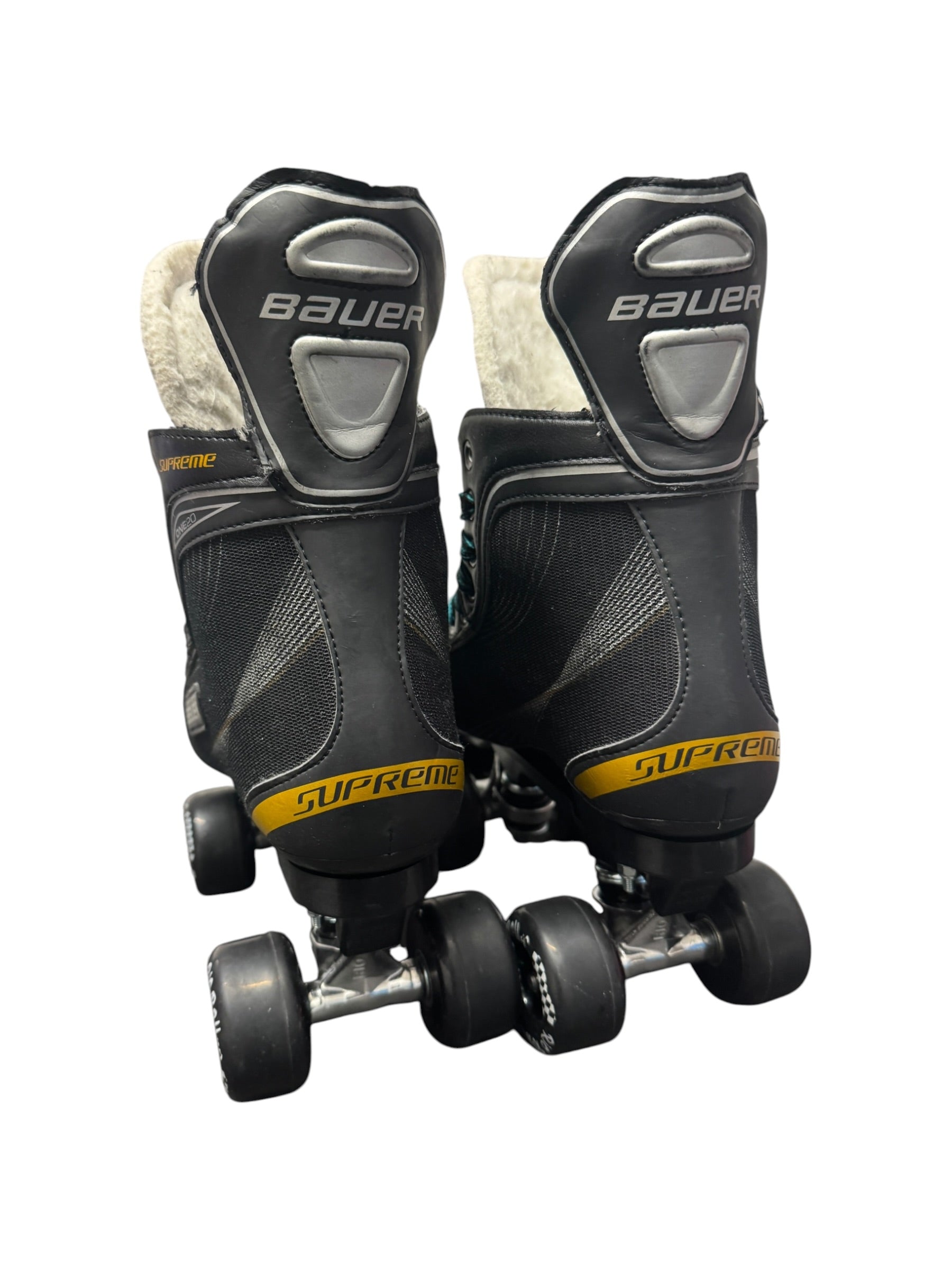 Renewed UK7.5 Bauer supreme s140 quad Rollerskates fullbuild