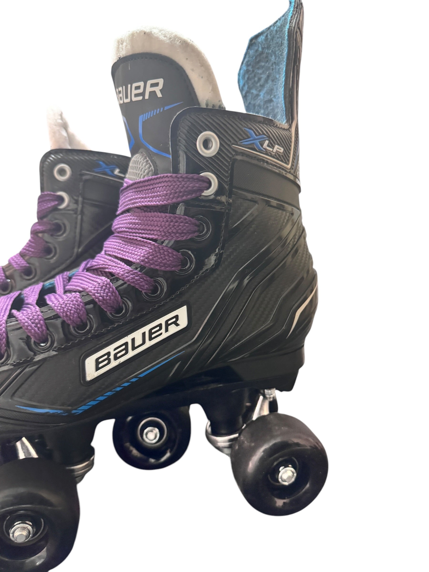 Renewed UK6.5 Bauer XLP quad Rollerskates fullbuild