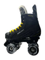 Renewed UK5 Bauer supreme 140 quad Rollerskates full build