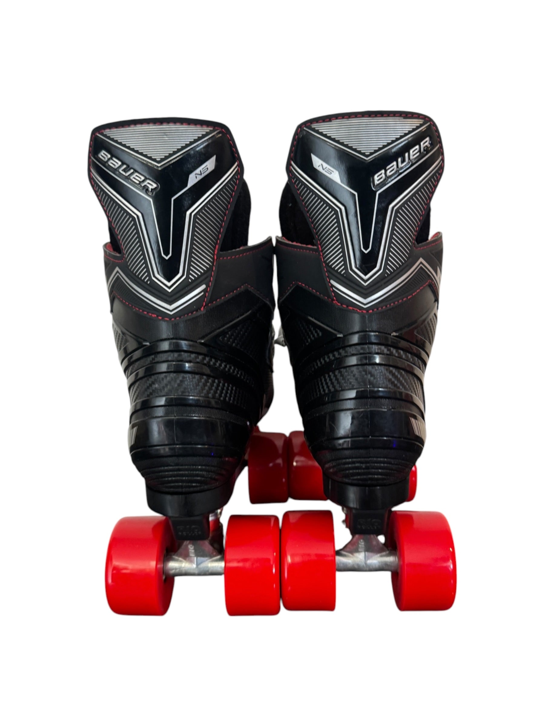 Renewed UK6.5 Bauer NS quad Rollerskates fullbuild