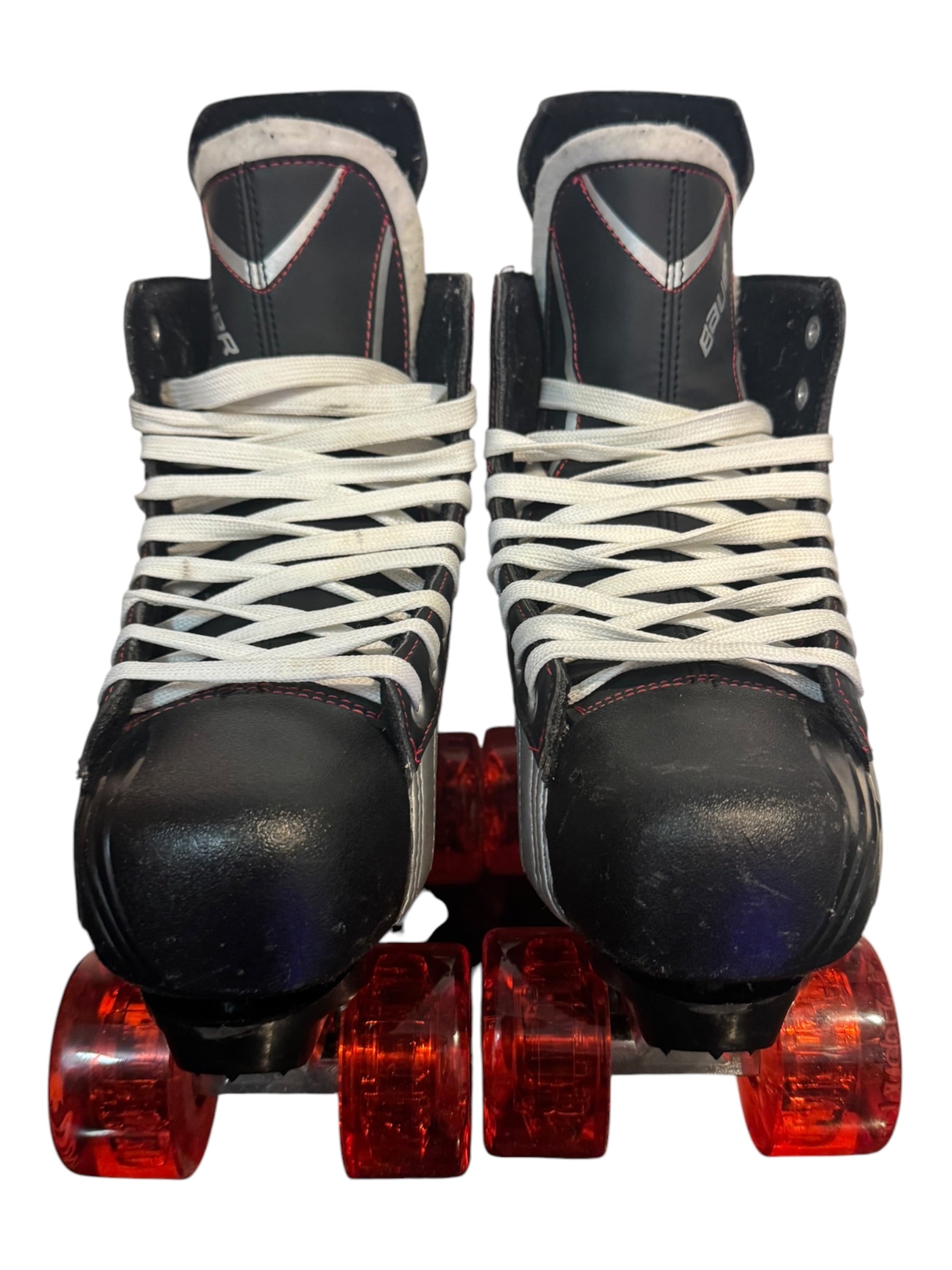 Renewed UK8.5 Bauer X200 quad Roller-skates full build
