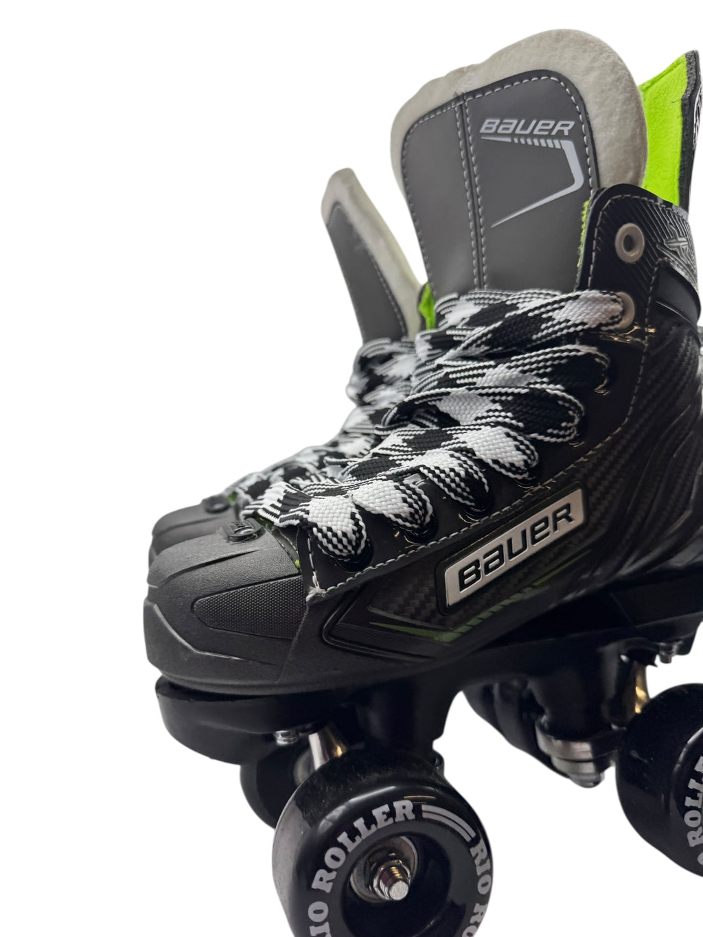 UK1 Bauer XLS quad Rollerskates full build