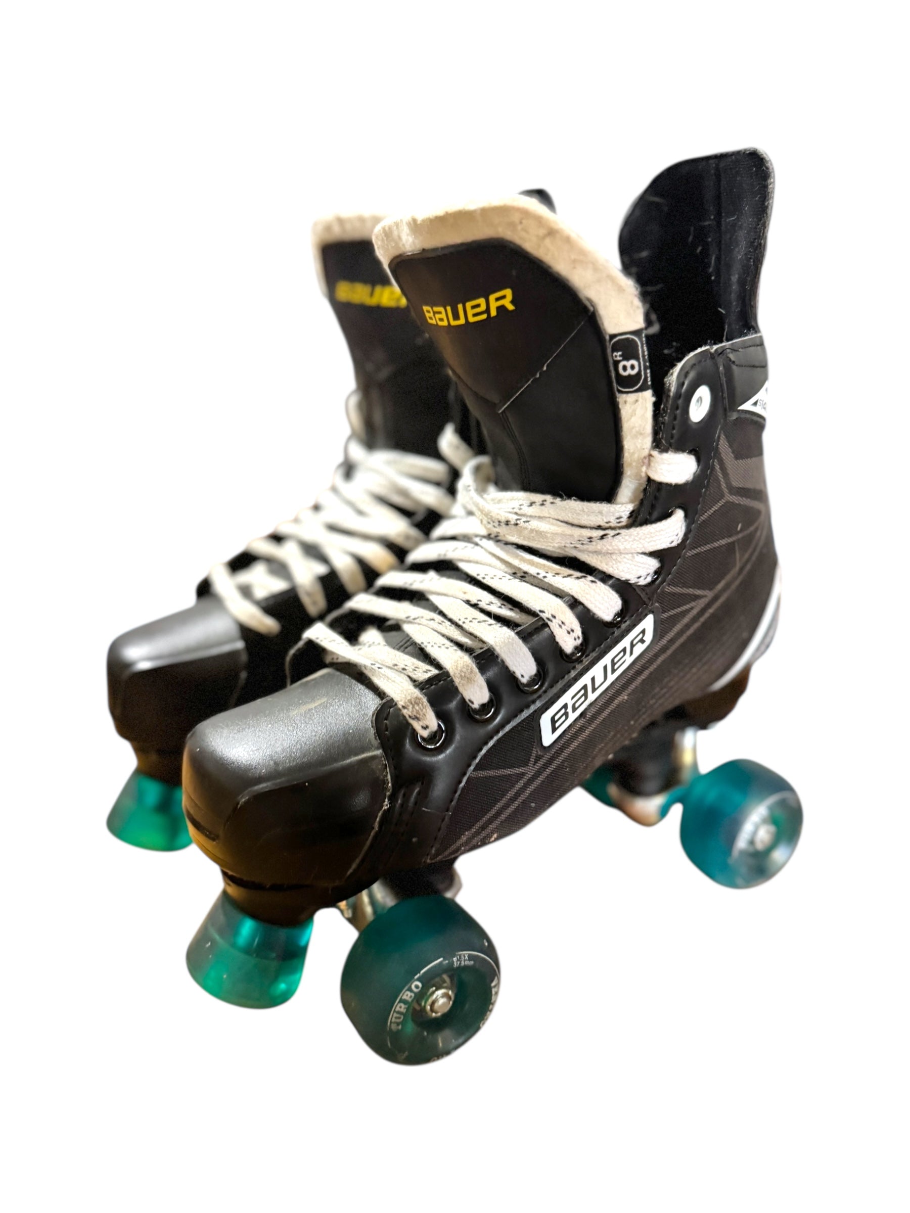 Renewed UK8 Bauer supreme s140 quad Rollerskates full build