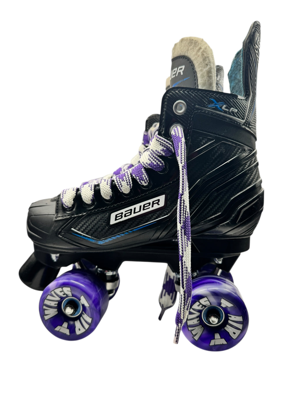 Renewed UK5 Bauer XLP Quad Rollerskates full build