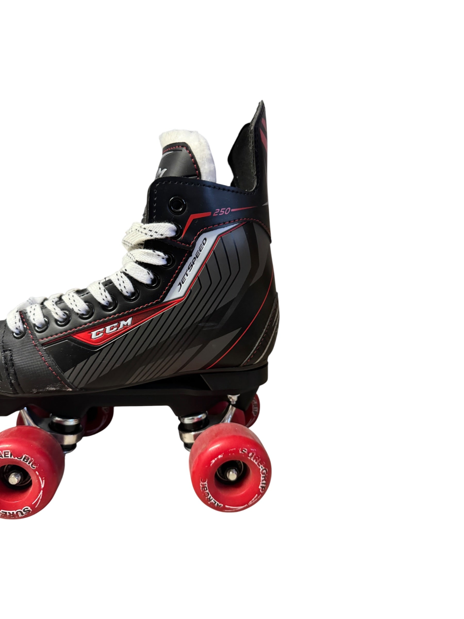 Renewed UEU42 UK8 CCM RBZ 40 Quad Roller Skates Full build custom