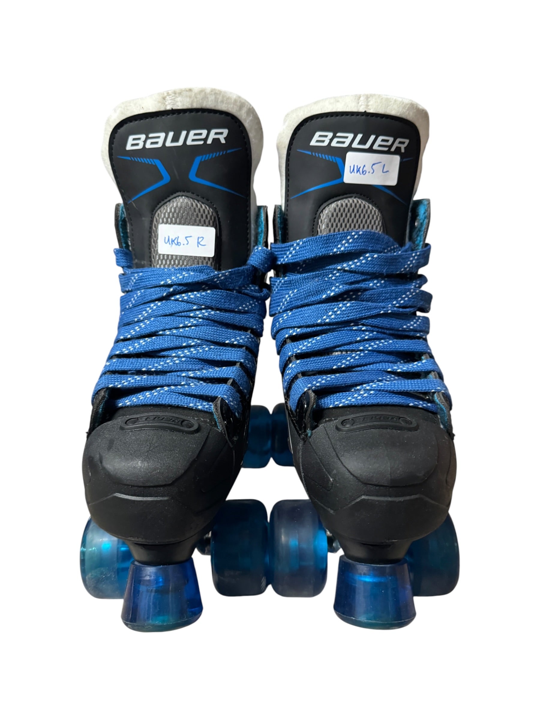 Renewed UK6.5 Bauer XLP quad Rollerskates fullbuild