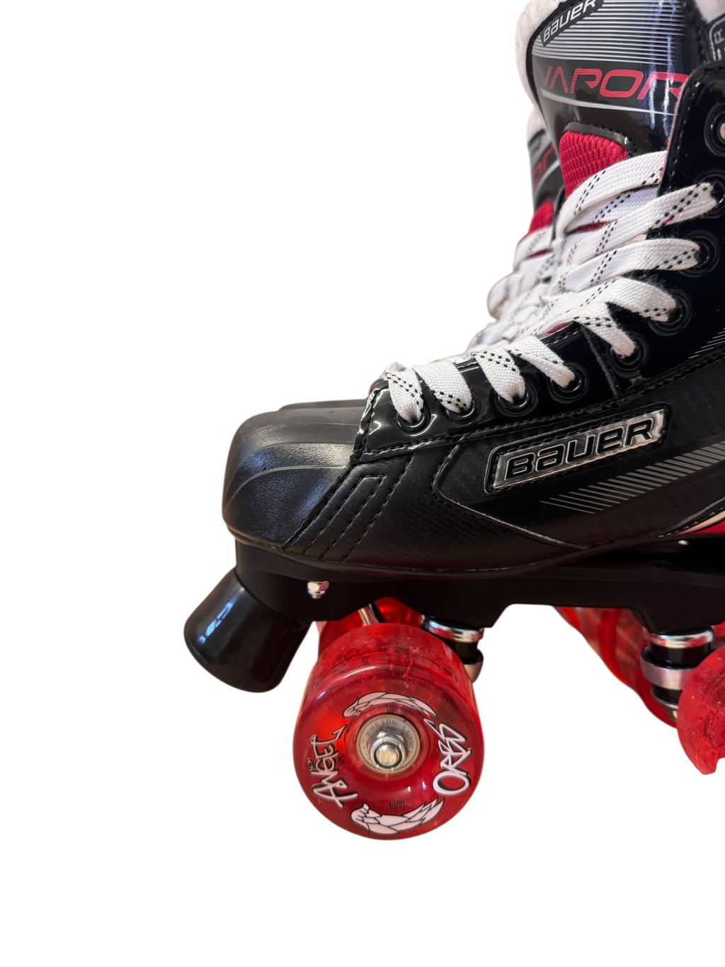 Renewed UK5.5Bauer vapour X2.5 quad Rollerskates fullbuild