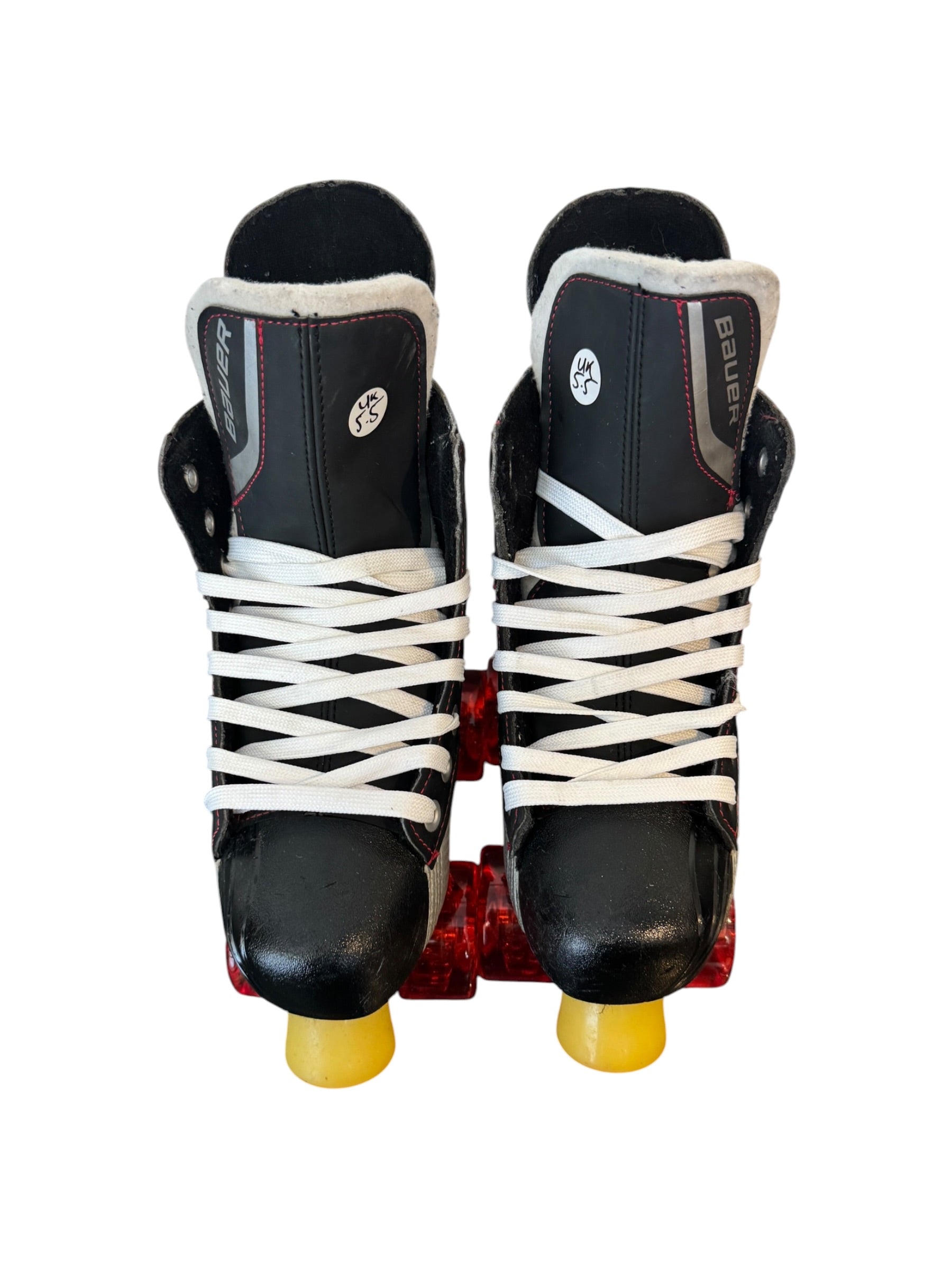Renewed UK5.5 Bauer vapour X quad Roller-skates full build