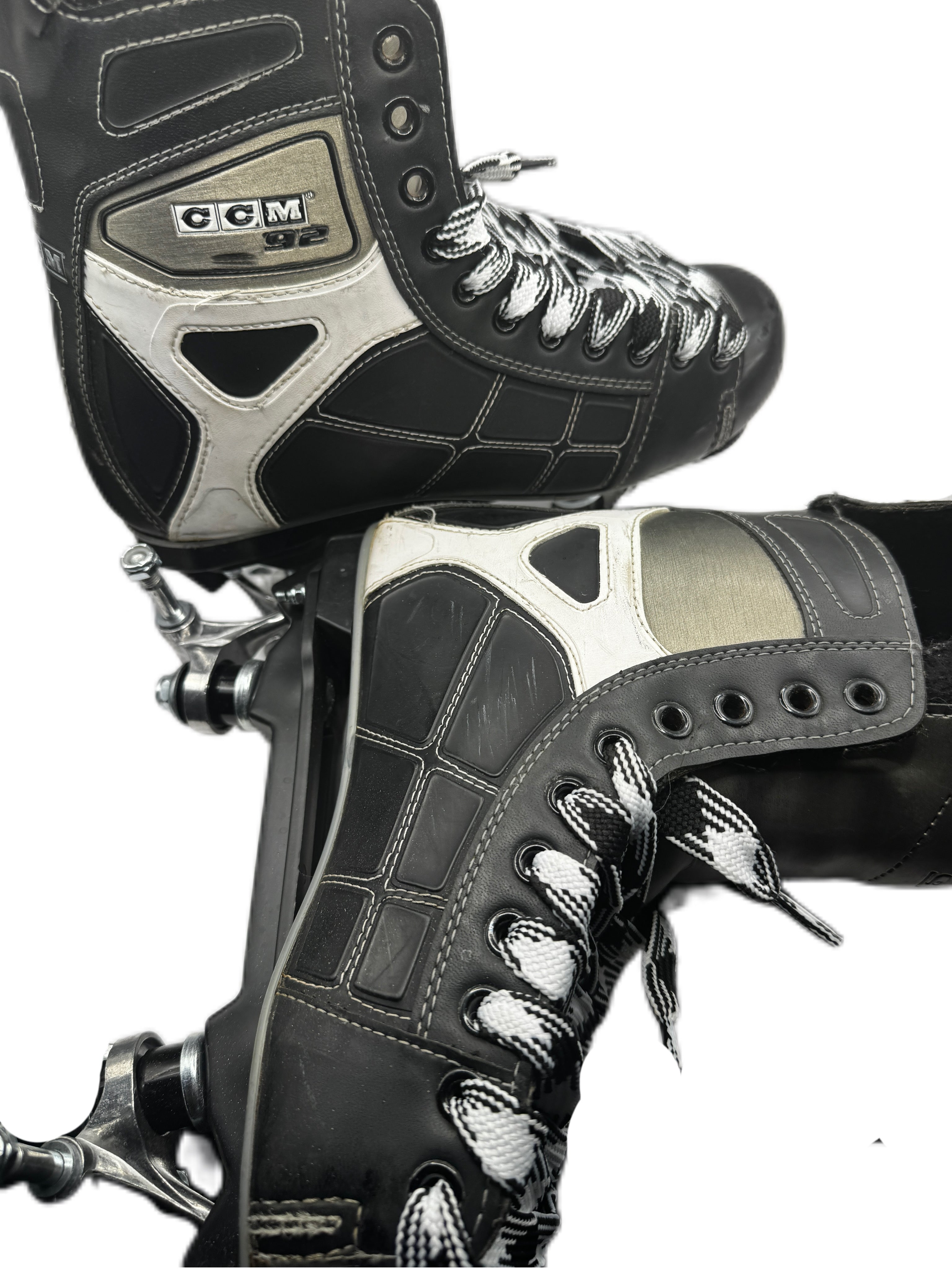UK10 CCM 92 NHL Quad Roller skates