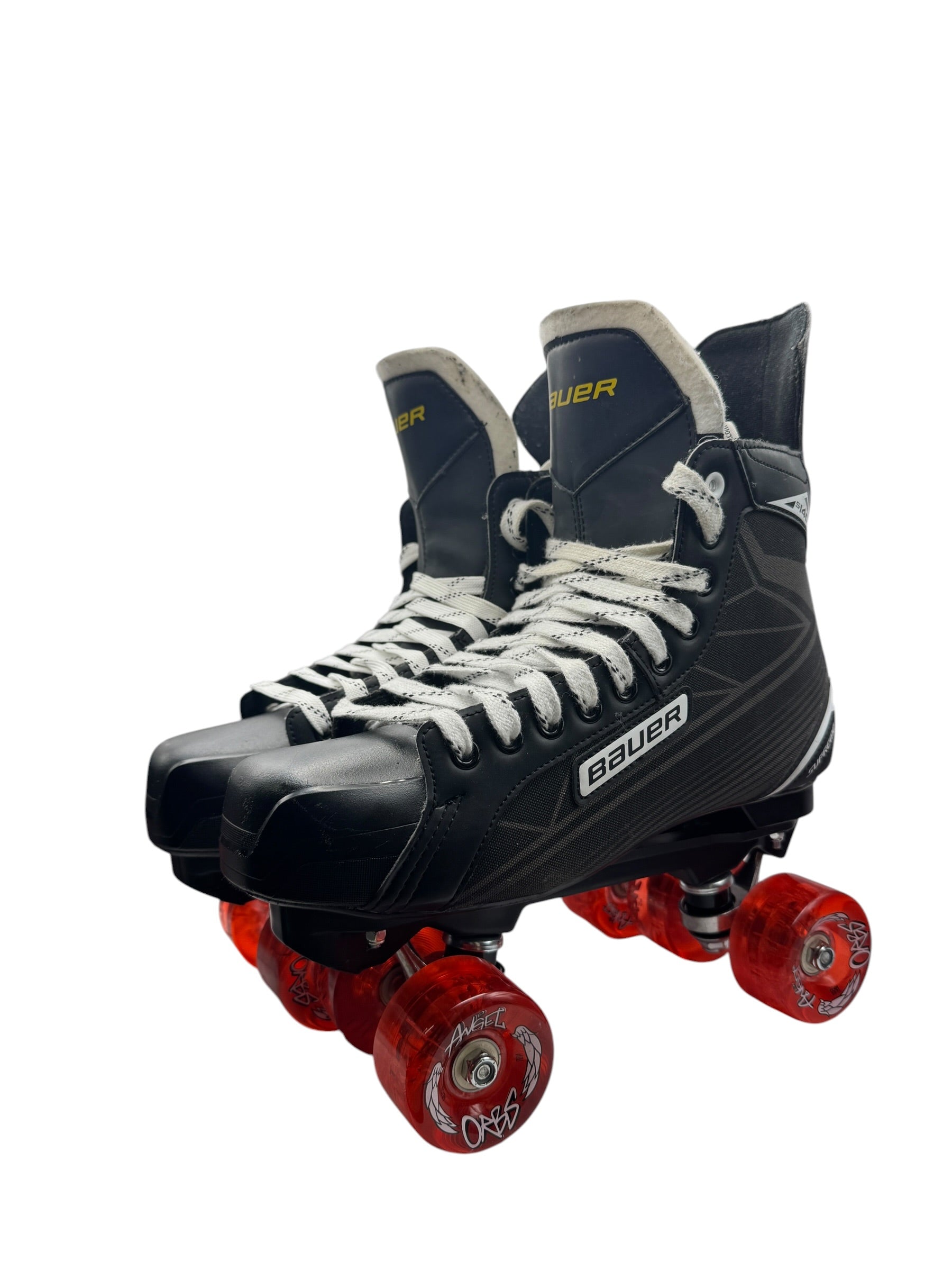 Renewed UK11.5 Bauer s140 quad Roller-skates full build