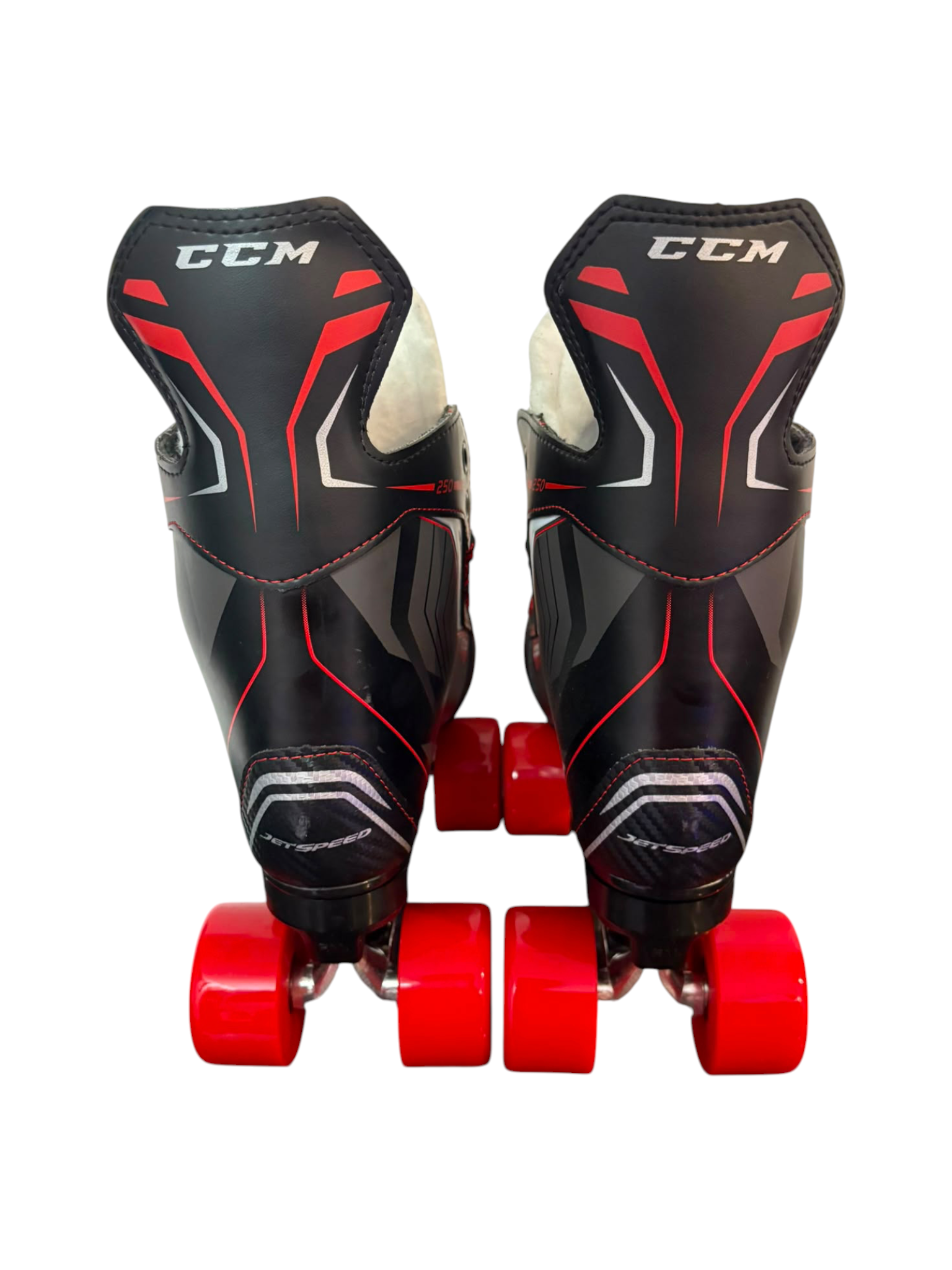 Renewed UEU41 UK7 CCM JETSPEED Quad Roller Skates Full build custom