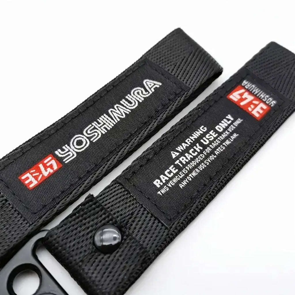 Black Nylon Keychain Yoshimura