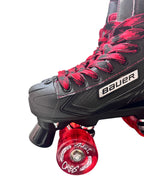 Renewed UK7.5 Bauer NS quad Rollerskates fullbuild