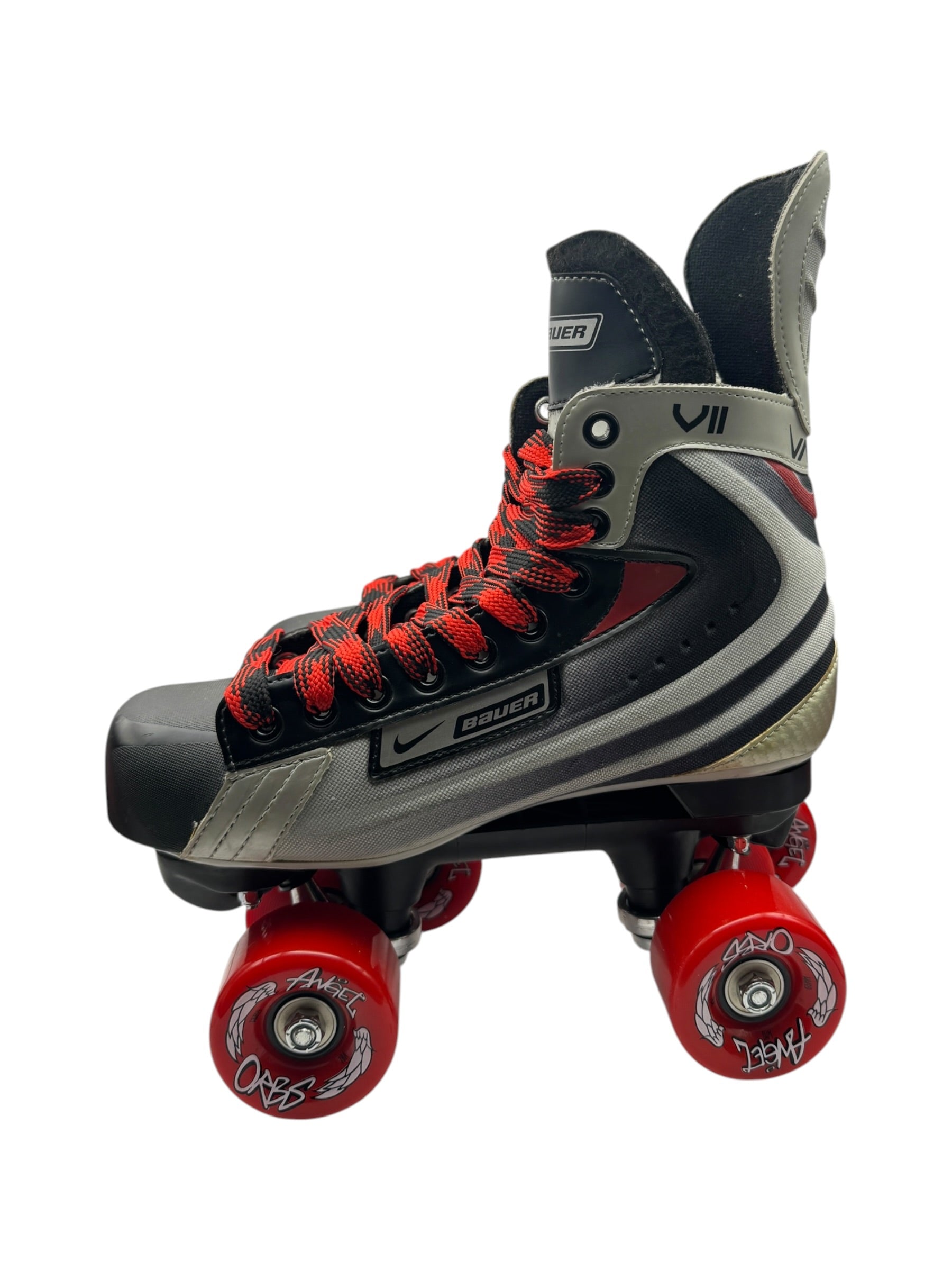 Renewed UK7 Nike bauer VII quad Rollerskates full build