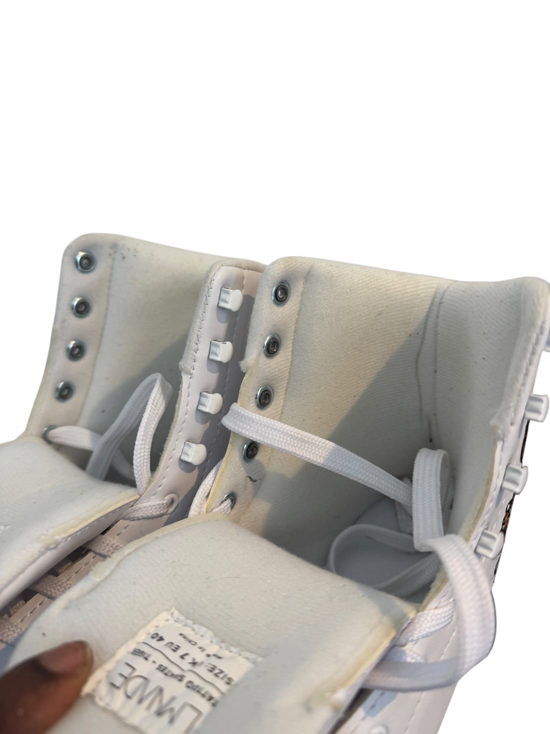 LMNADE Tattoo Quad Roller Skates – White – UK 7 (EU 40)