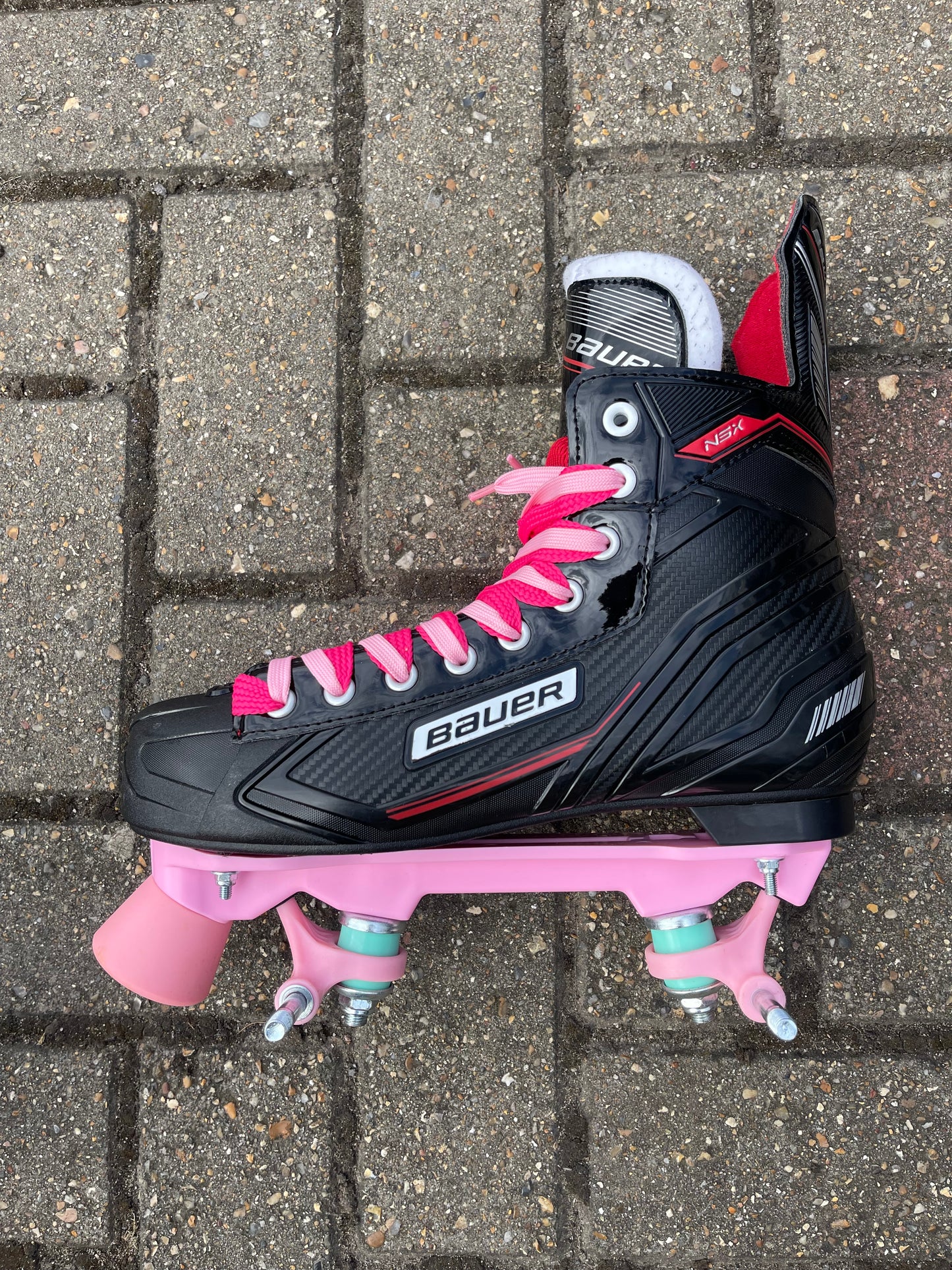 UK9 Bauer NSX Quad Roller skates Custom Built