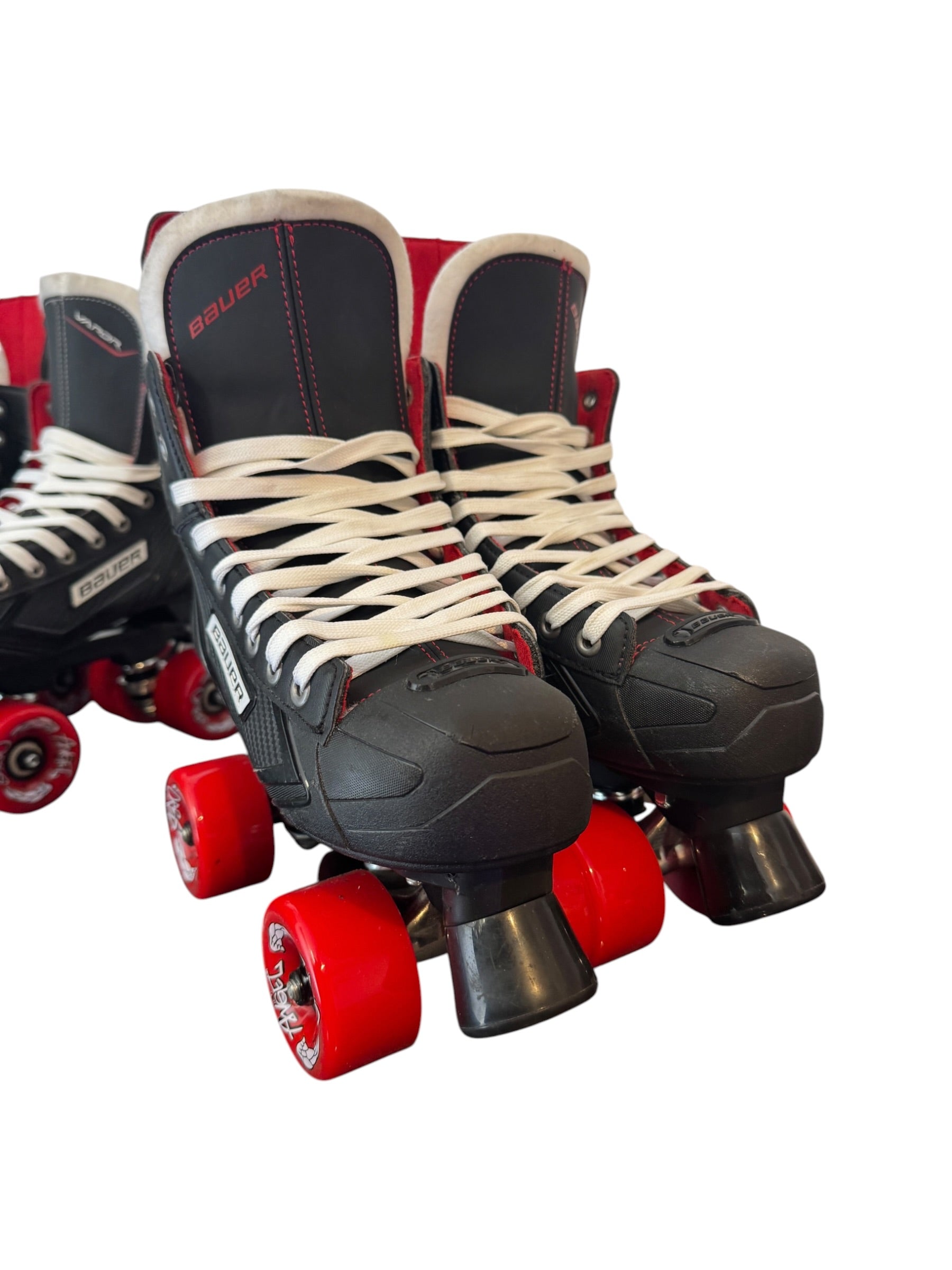 Renewed UK6.5 Bauer X250 quad Rollerskates fullbuild