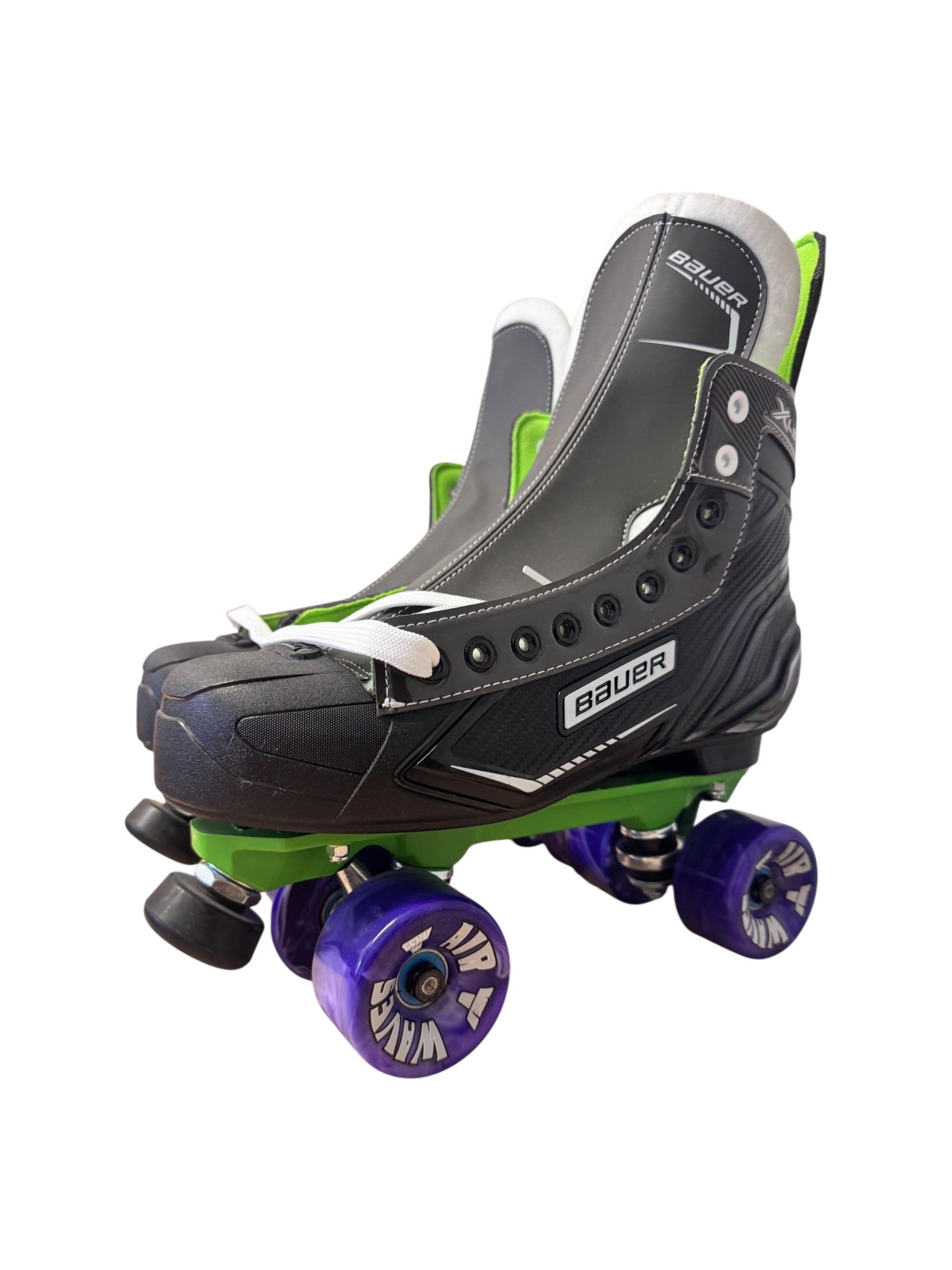 UK11.5 Bauer XLS quad Rollerskates full build