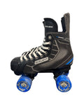Renewed UK8.5 Bauer Nexus 5000 quad Roller-skates full build