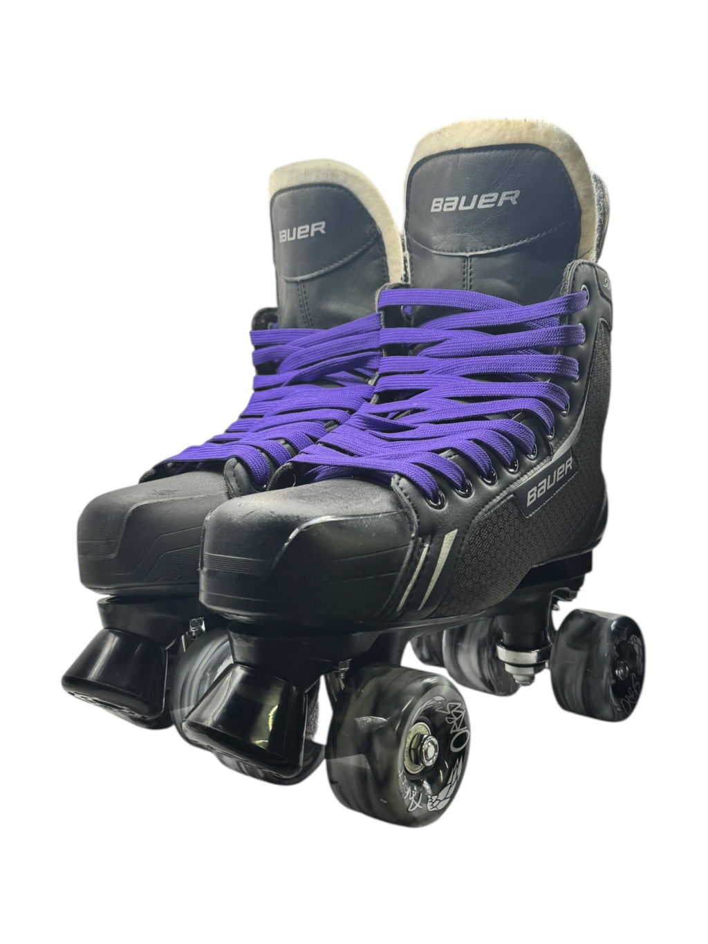 UK11 Bauer One.4 quad Rollerskates full build