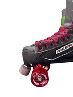 UK10.5 Bauer ELITE quad Rollerskates full build