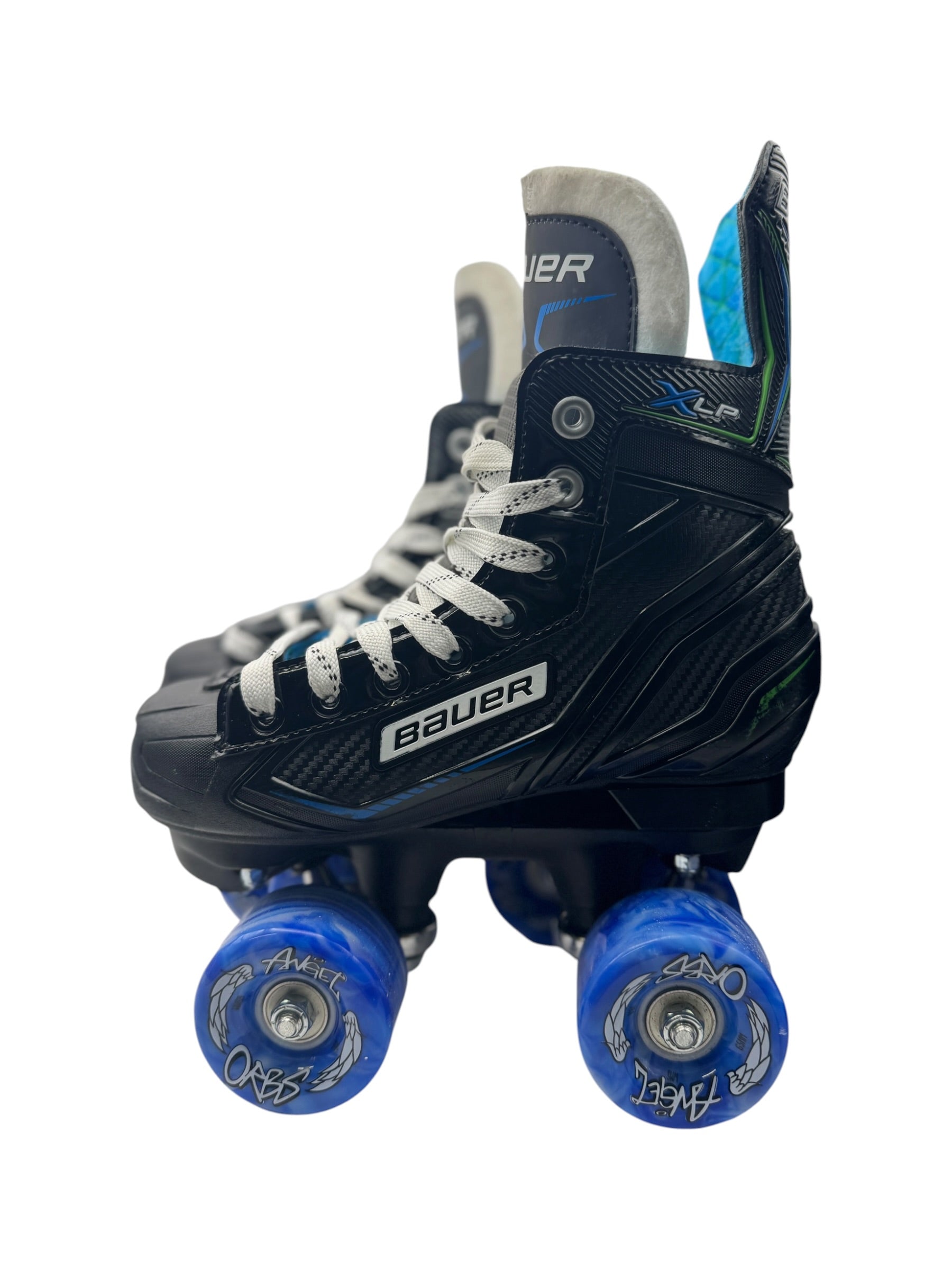 Renewed UK3.5 Bauer XLP quad Roller-skates full build