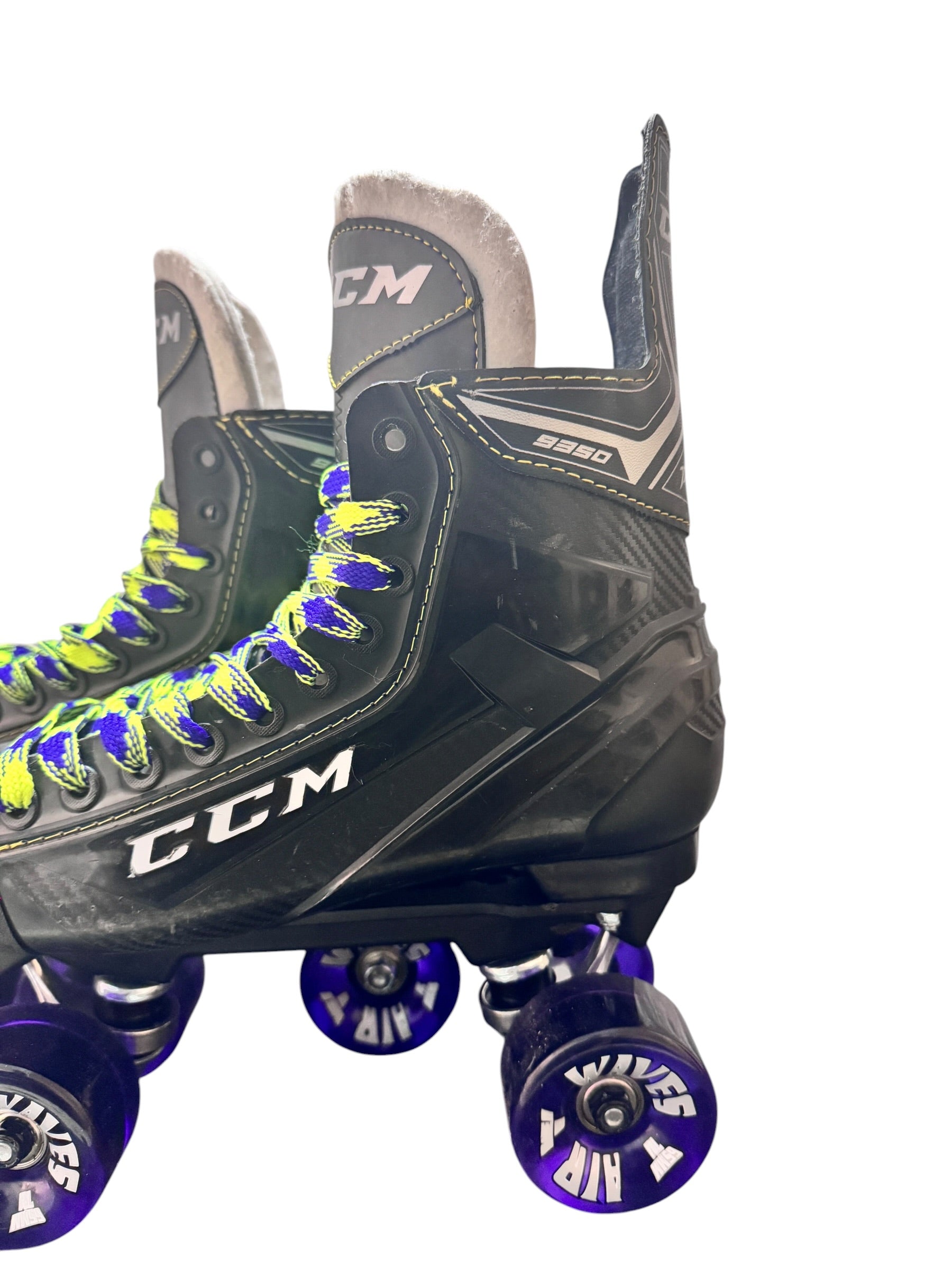 Renewed UK9.5 Bauer CCM quad Rollerskates full build