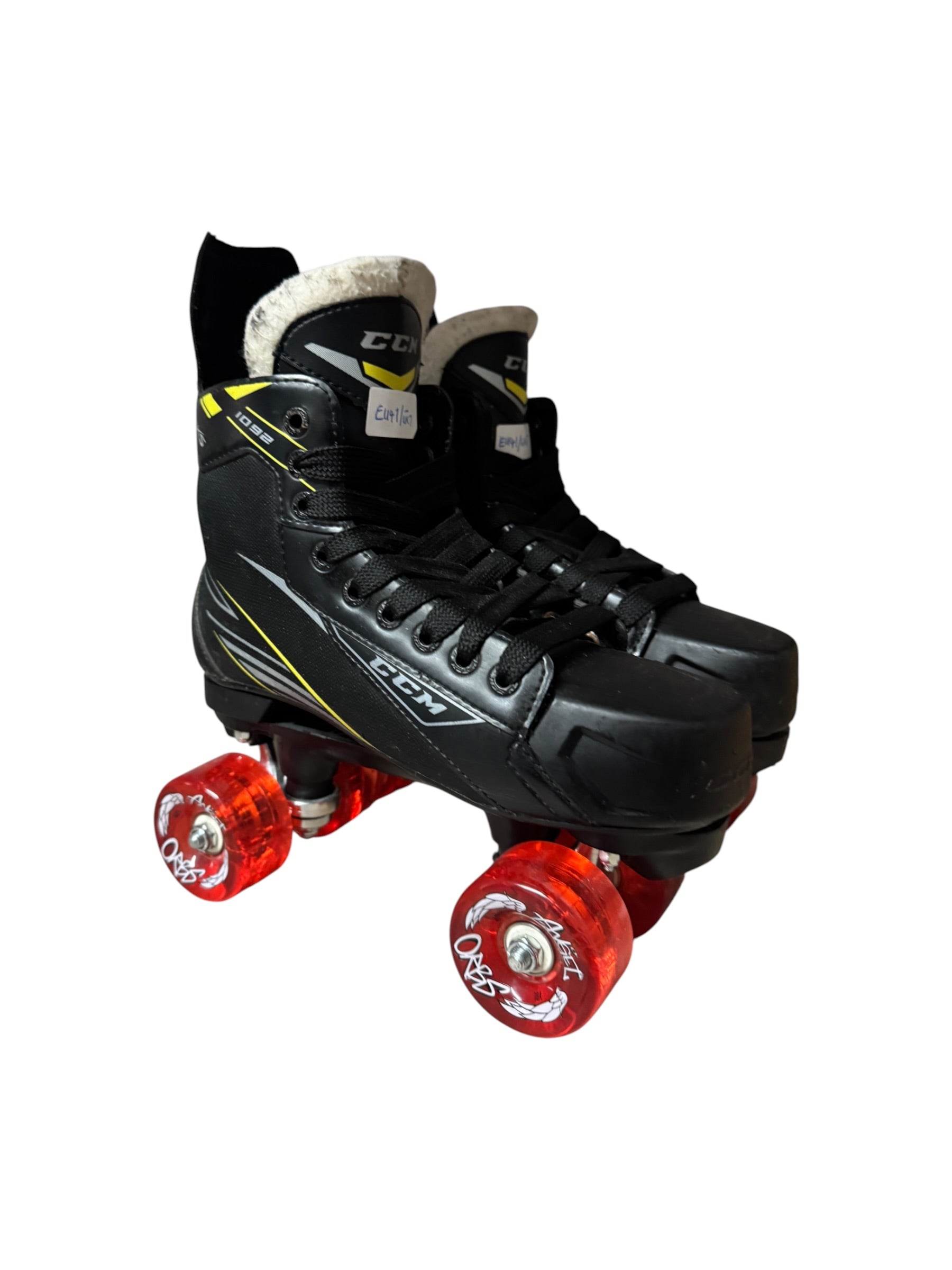 Renewed UEU41 UK7 CCM 1092 Quad Roller Skates Full build custom
