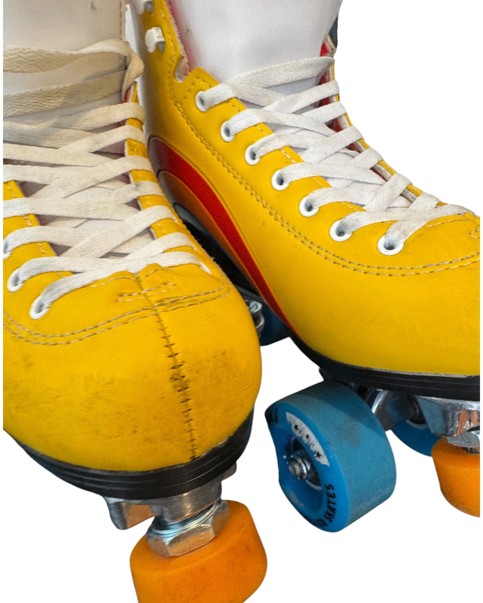 Moxi Rainbow Rider Roller Skates – Sunshine Yellow – UK 7