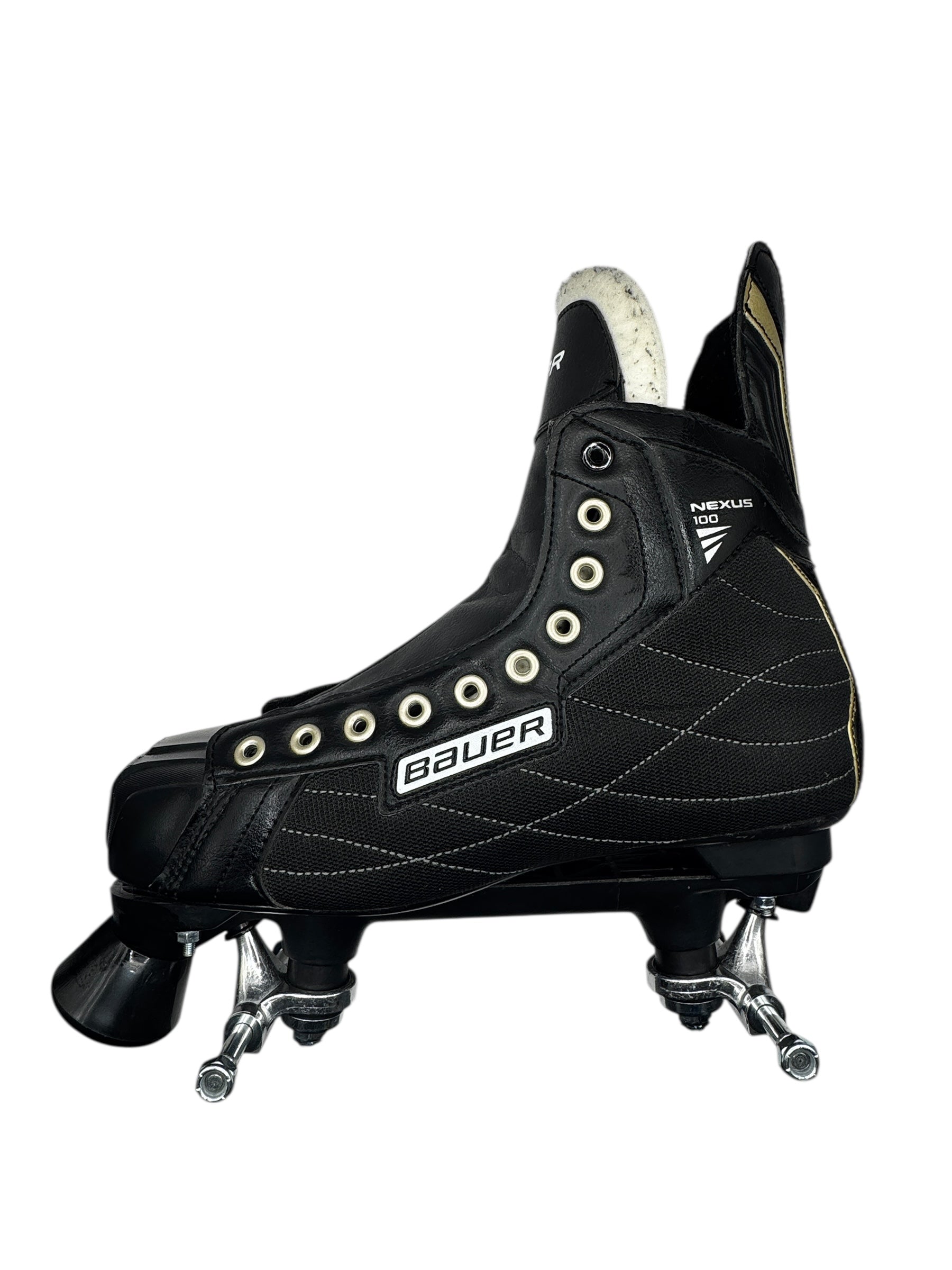 UK10 EE NEXUS Bauer 100 Quad Rollerskates