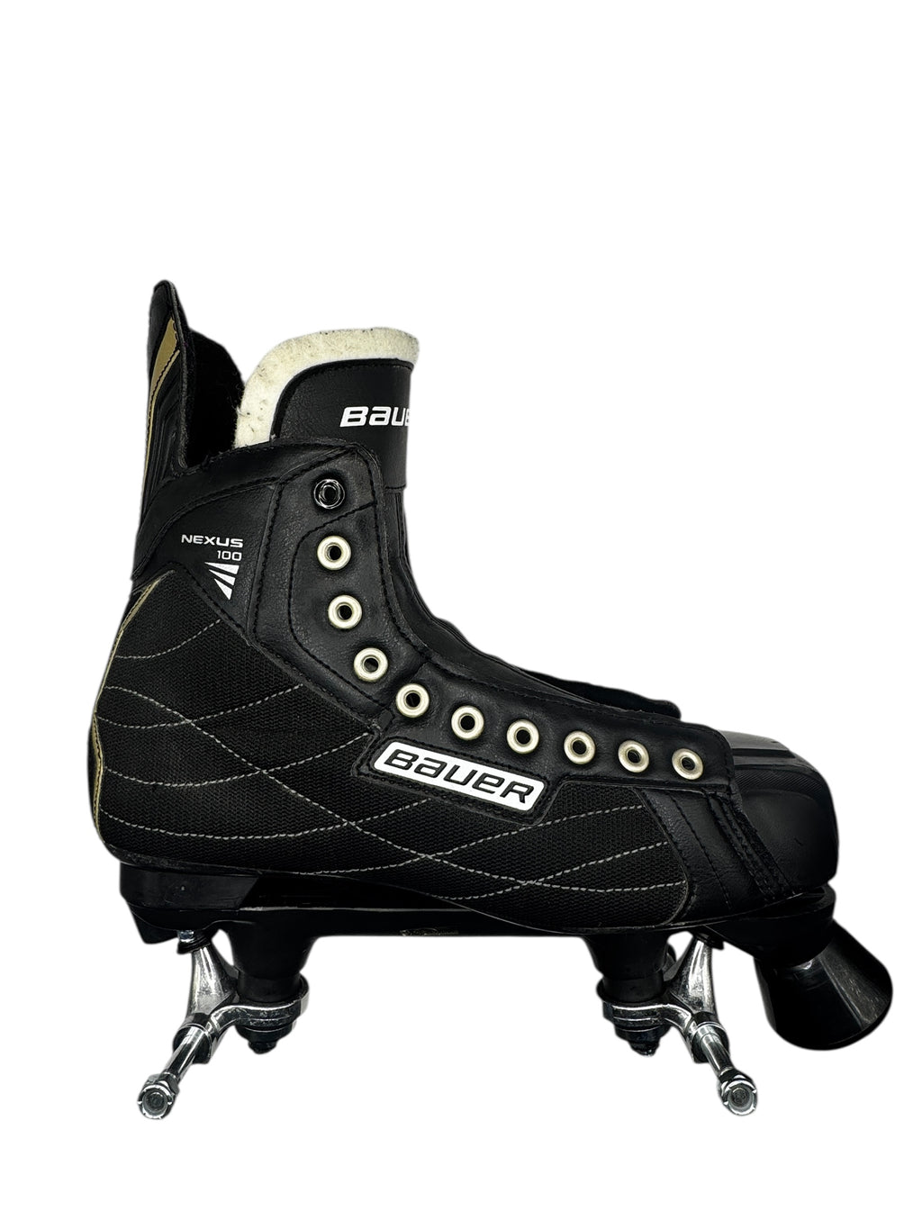 UK10 EE NEXUS Bauer 100 Quad Rollerskates
