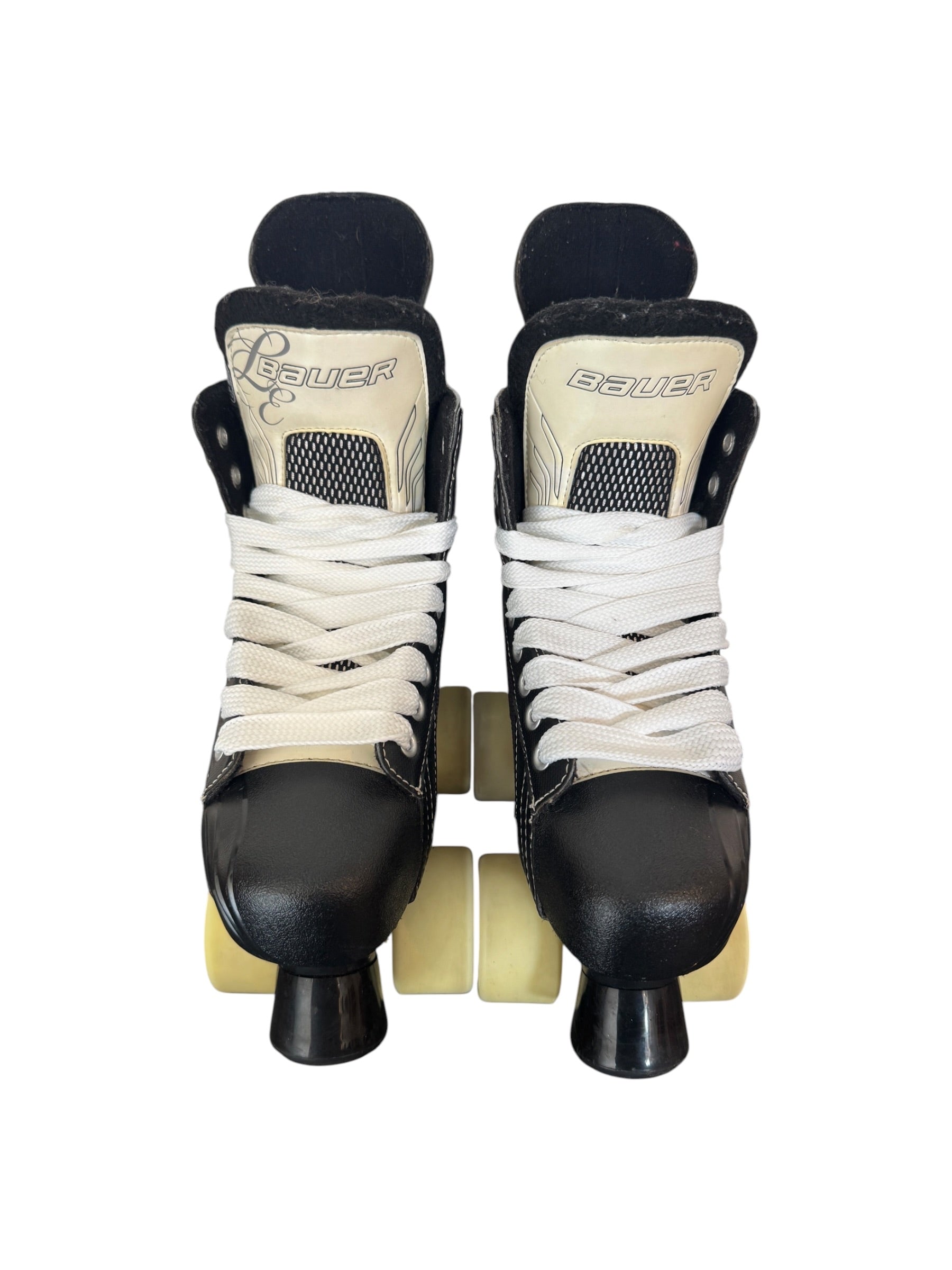 Renewed UK5.5 Bauer X3.5 LE quad Roller-skates full build