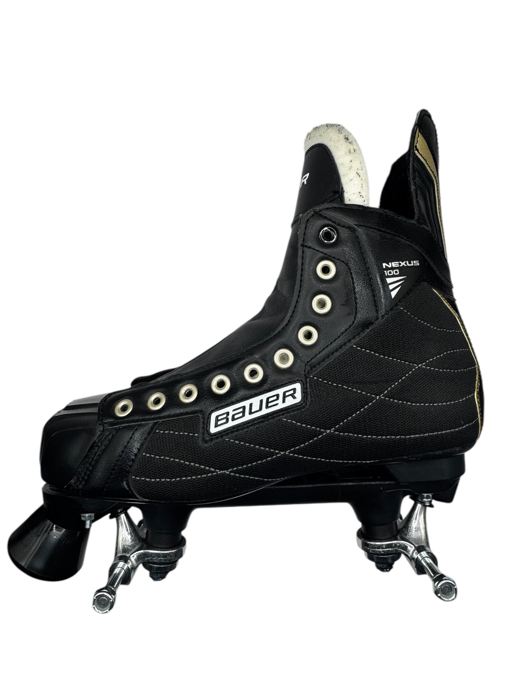 UK10 EE NEXUS Bauer 100 Quad Rollerskates