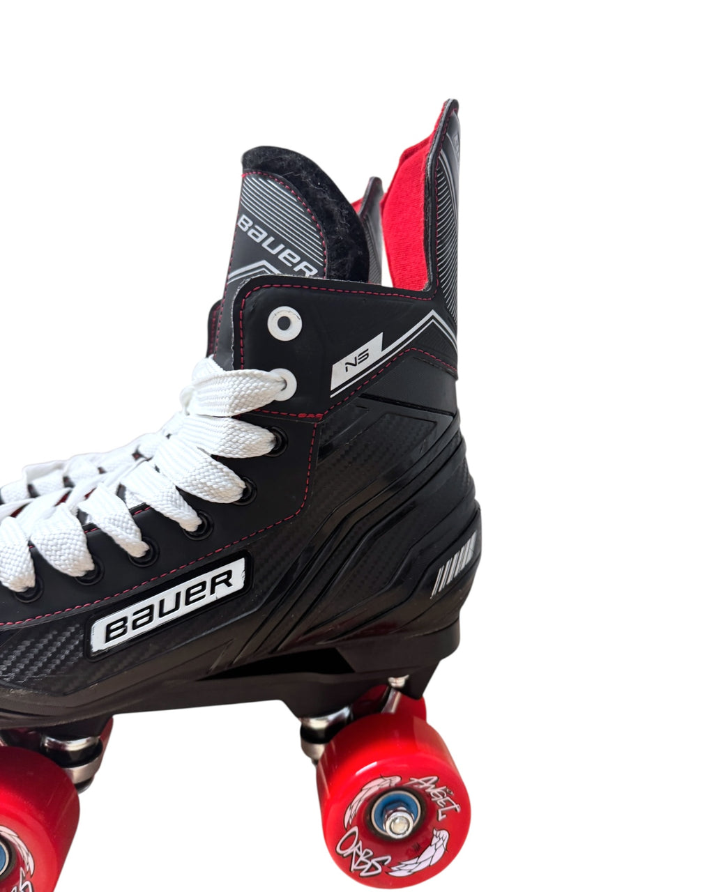 Renewed UK8 Bauer NS quad Rollerskates full build