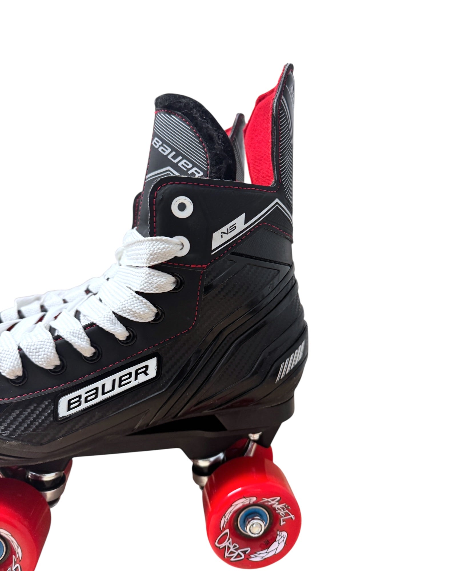 Renewed UK8 Bauer NS quad Rollerskates full build