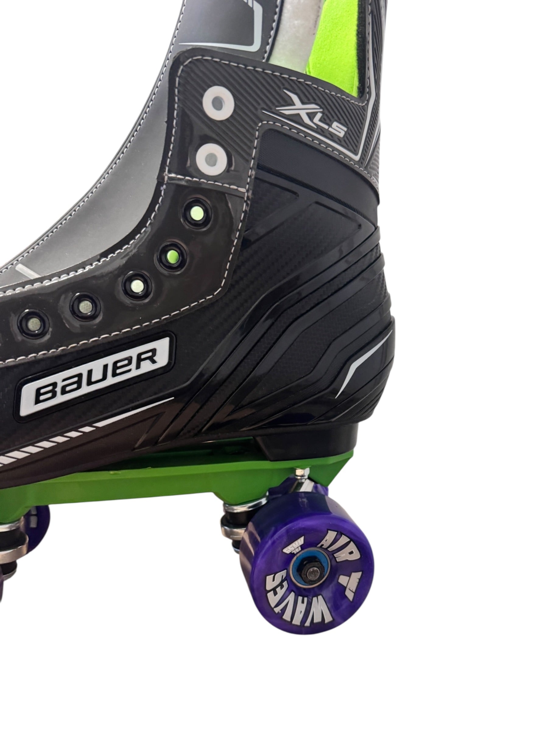 UK11.5 Bauer XLS quad Rollerskates full build
