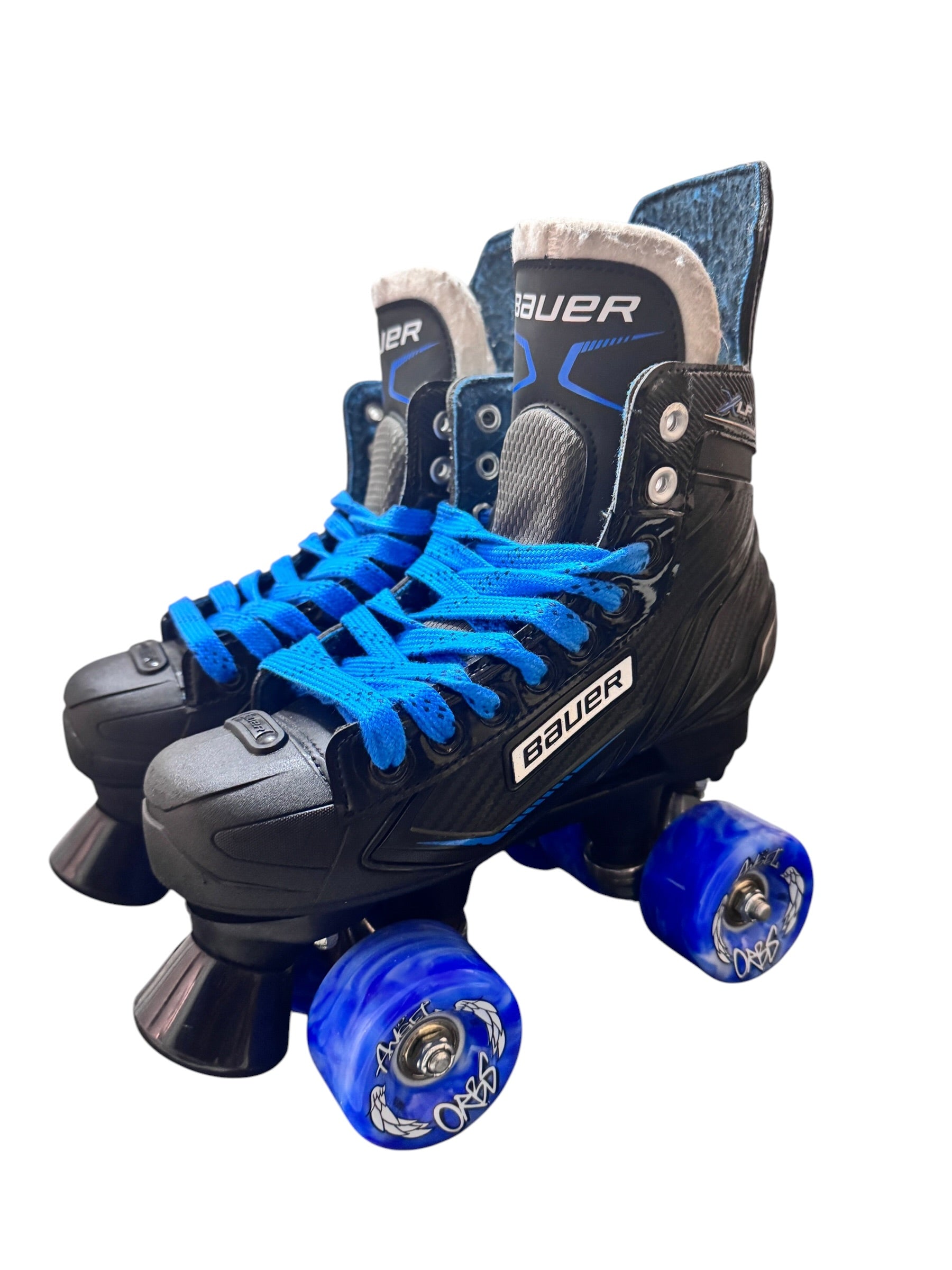 Renewed UK5.5 Bauer XLP quad Rollerskates fullbuild
