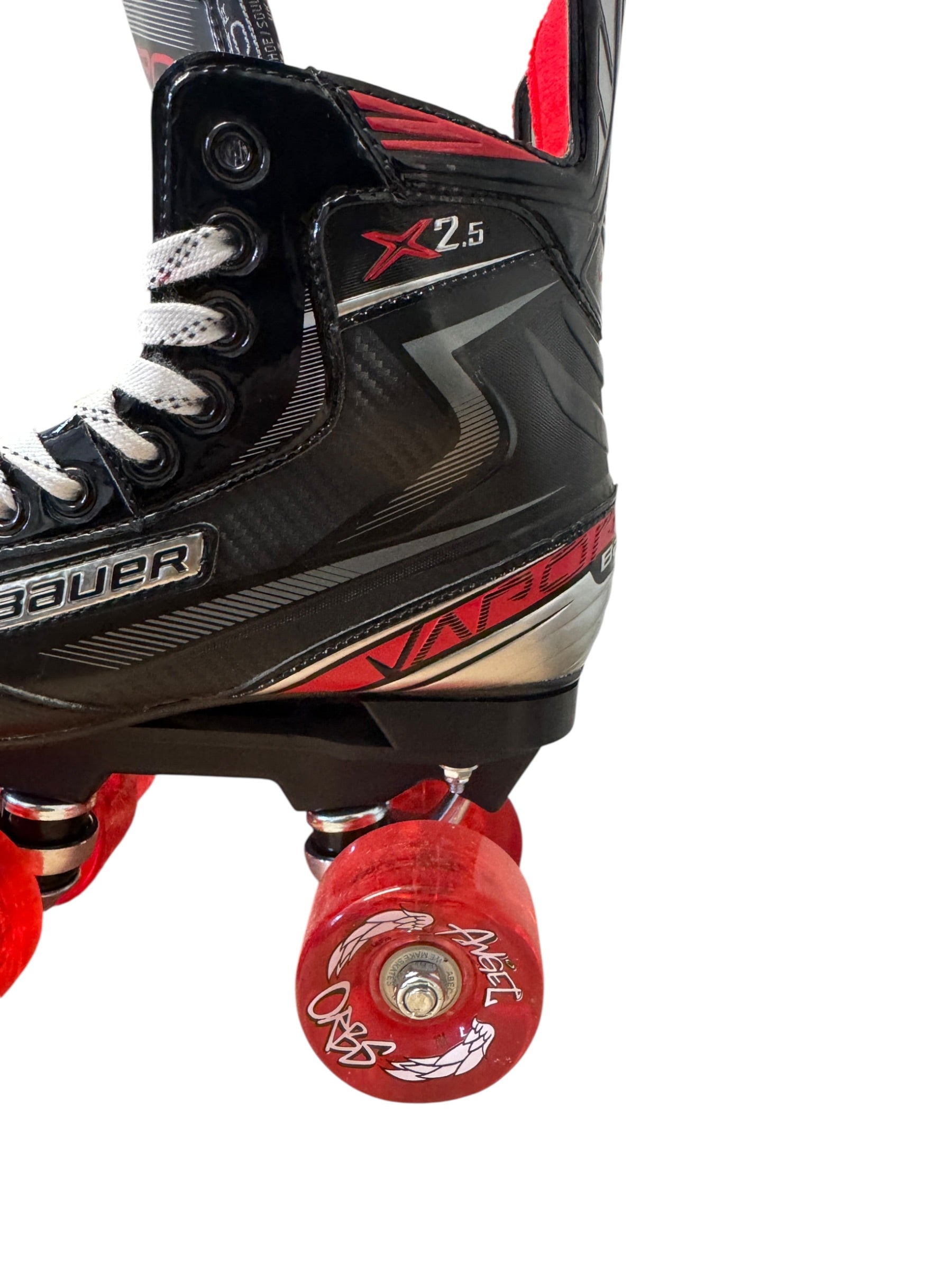 Renewed UK5.5Bauer vapour X2.5 quad Rollerskates fullbuild