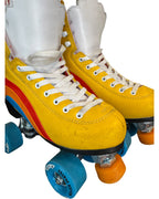 Moxi Rainbow Rider Roller Skates – Sunshine Yellow – UK 7