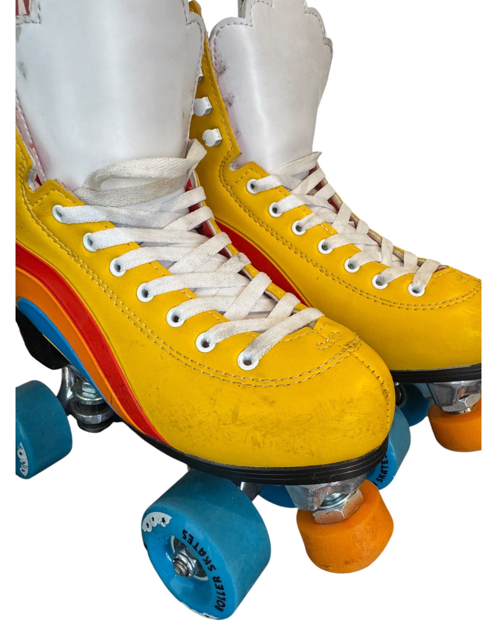 Moxi Rainbow Rider Roller Skates – Sunshine Yellow – UK 7