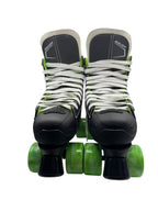 Renewed UK7.5 Bauer XLS quad Roller-skates full build