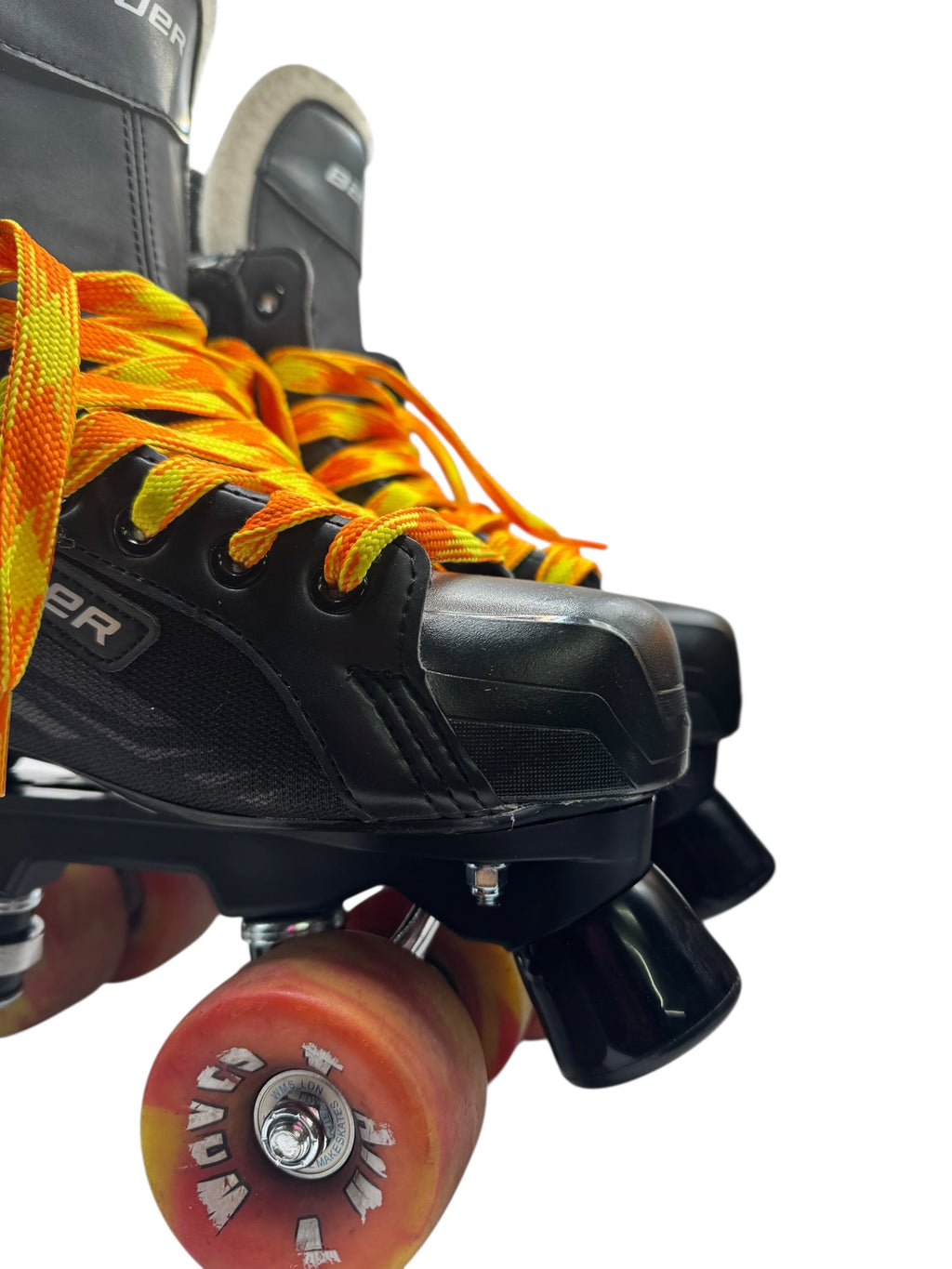 Renewed UK5 Bauer supreme 140 quad Rollerskates full build