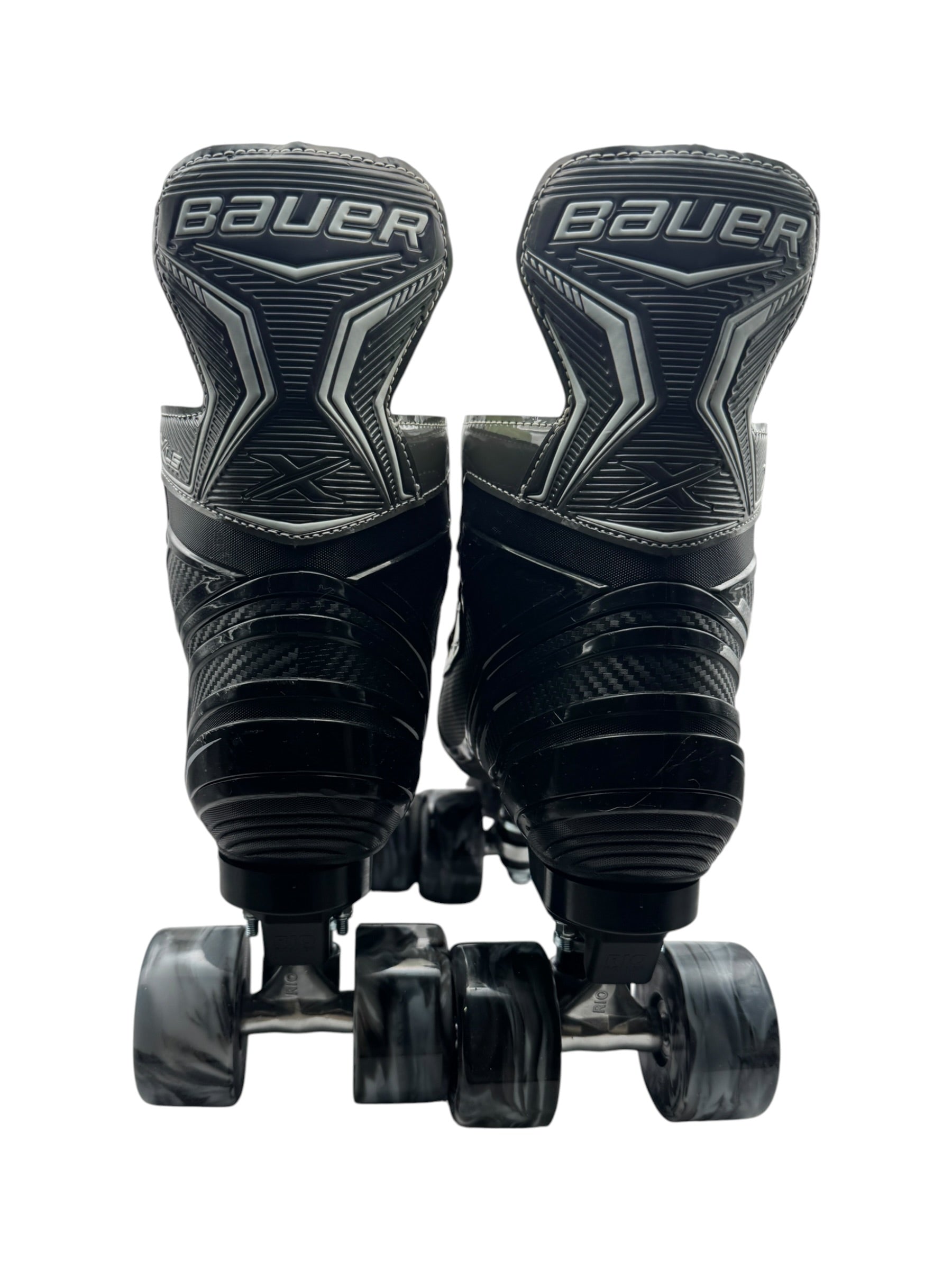 Renewed UK10.5 Bauer XLS quad Rollerskates full build