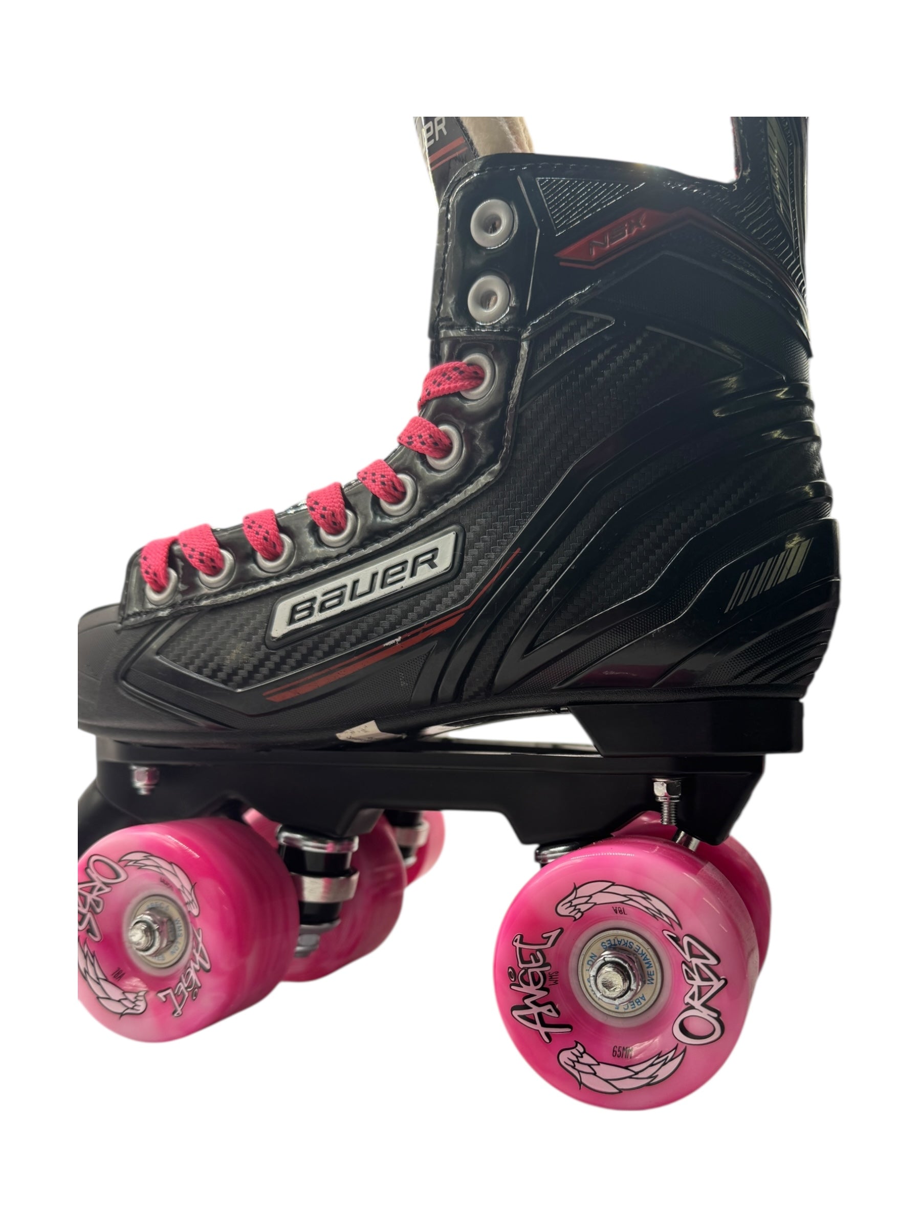 Renewed Bauer NSX quad Rollerskates full build