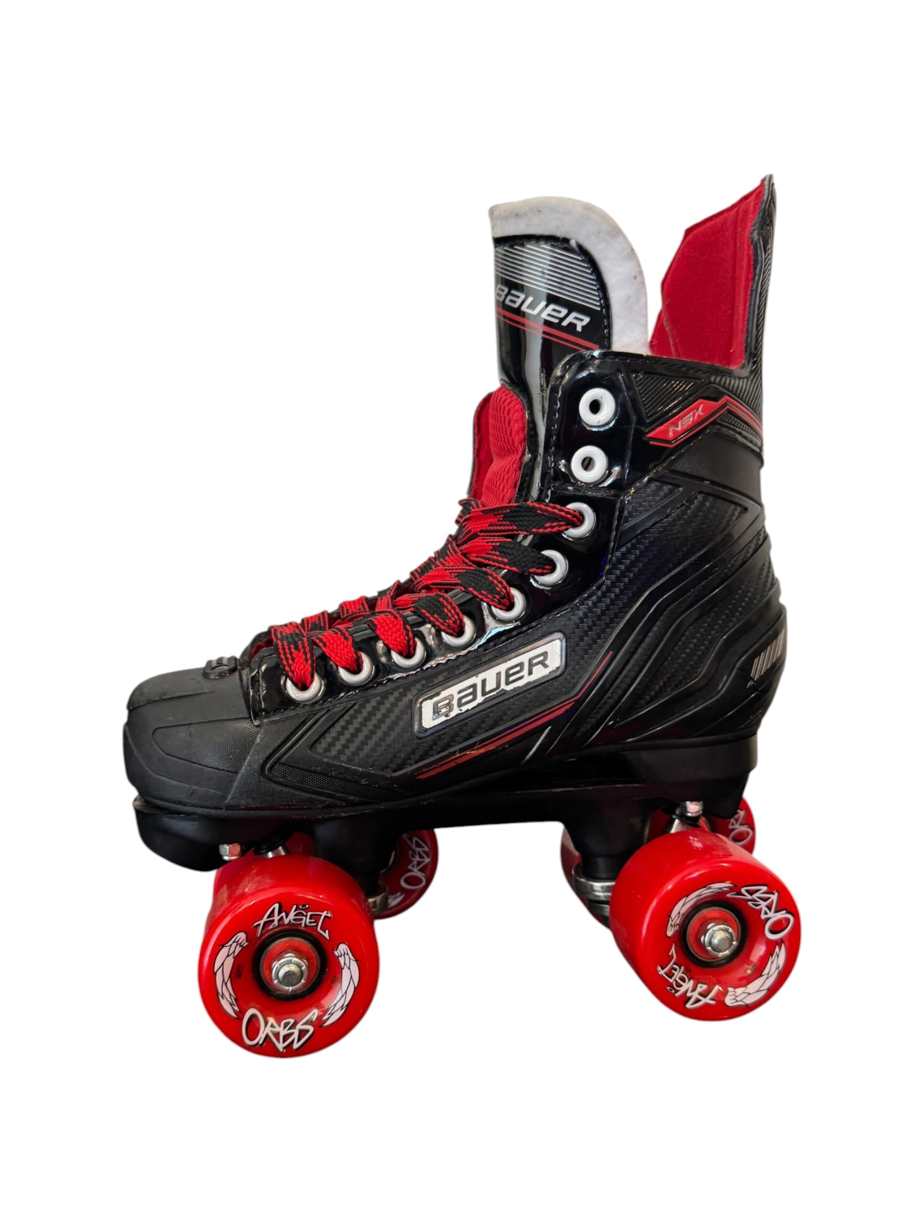Renewed UK5.5 Bauer NSX quad Roller-skates full build